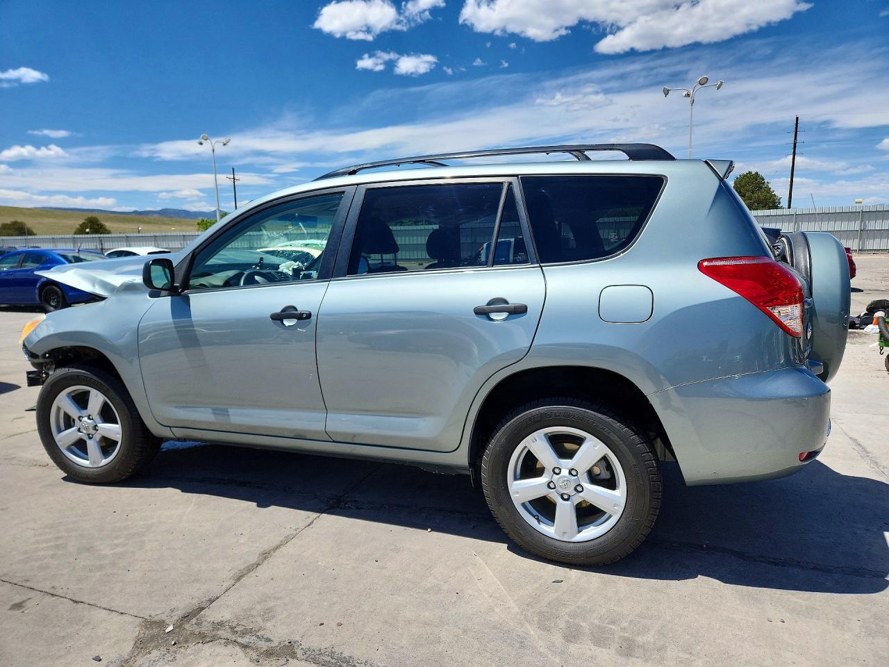 2008 Toyota Rav4 Base Green vin: JTMBD33V786070142