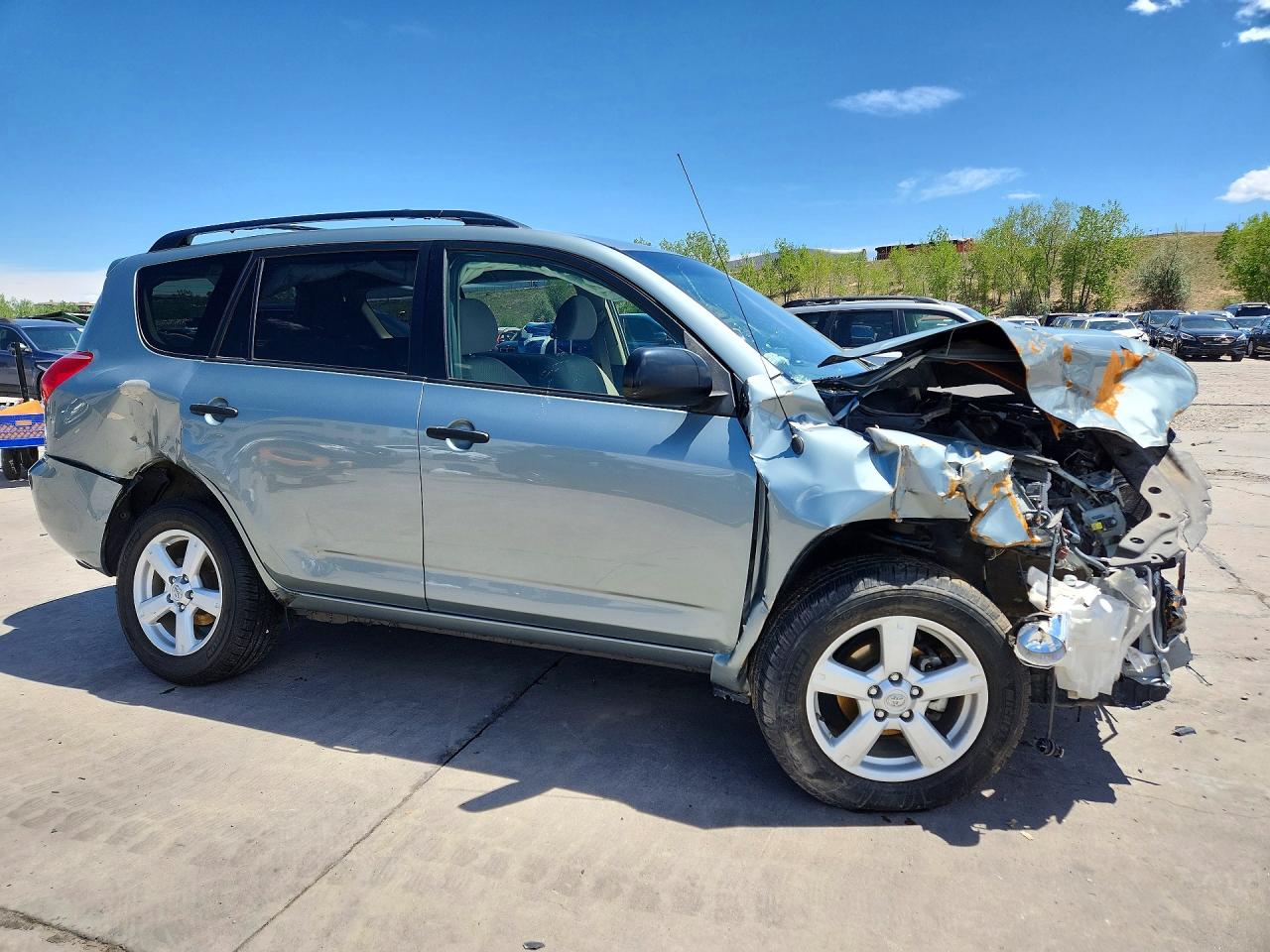 2008 Toyota Rav4 Base Green vin: JTMBD33V786070142