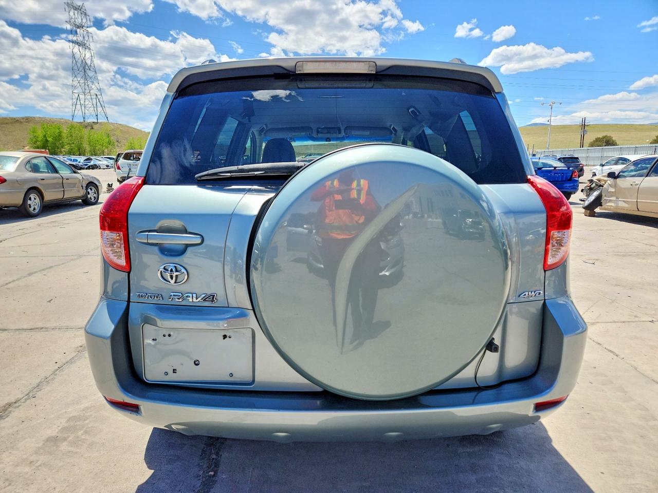 2008 Toyota Rav4 Base Green vin: JTMBD33V786070142