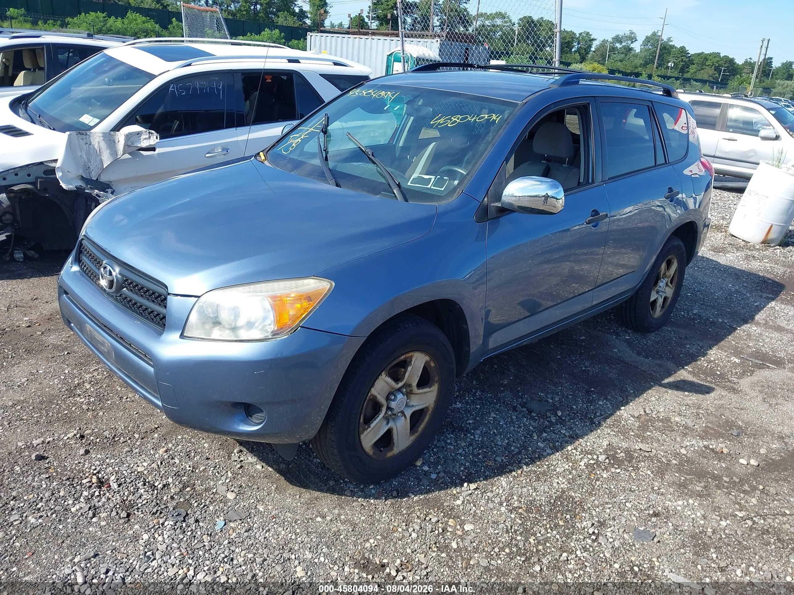 2008 Toyota Rav4   Blue vin: JTMBD33V786073719