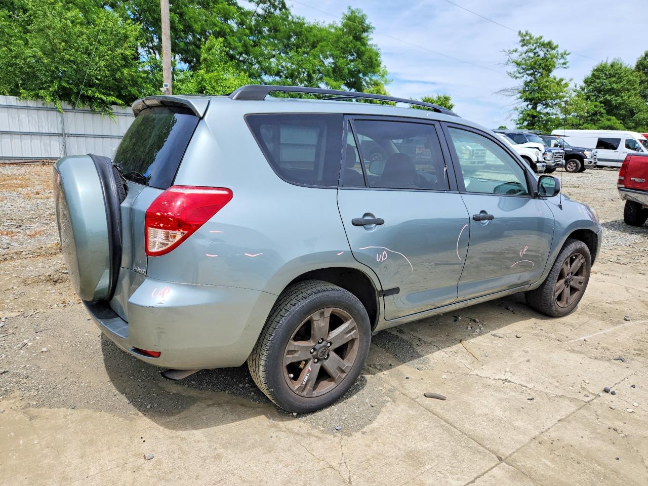 2008 Toyota Rav4 Base Gray vin: JTMBD33V786079102