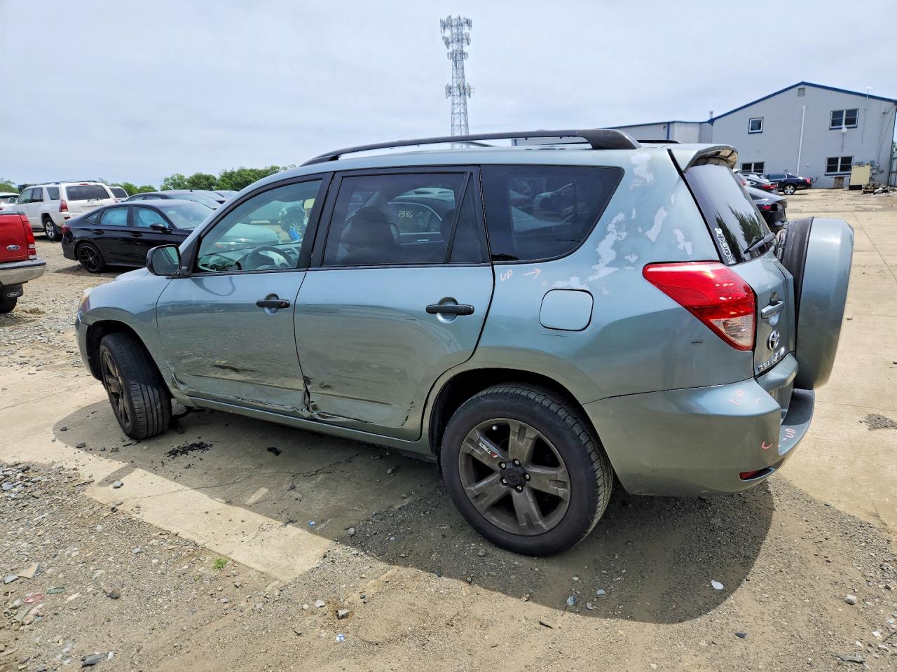 2008 Toyota Rav4 Base Gray vin: JTMBD33V786079102