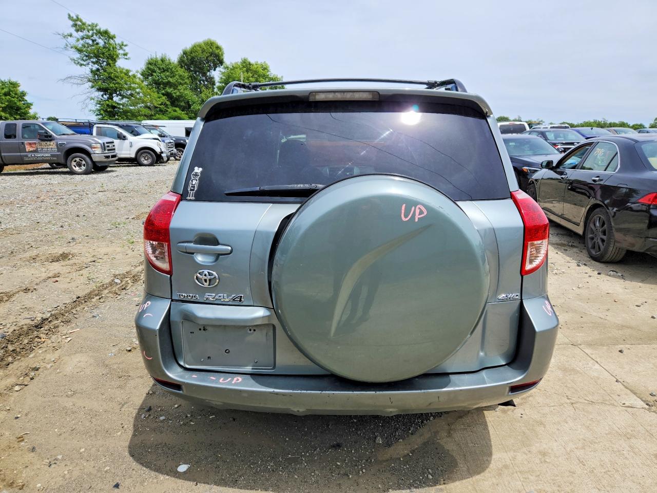 2008 Toyota Rav4 Base Gray vin: JTMBD33V786079102