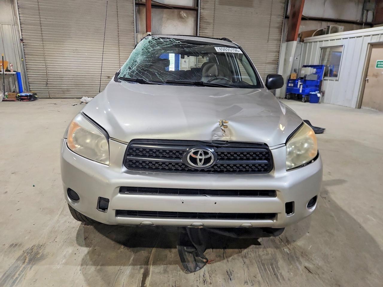 2008 Toyota Rav4 Base Silver vin: JTMBD33V786083702