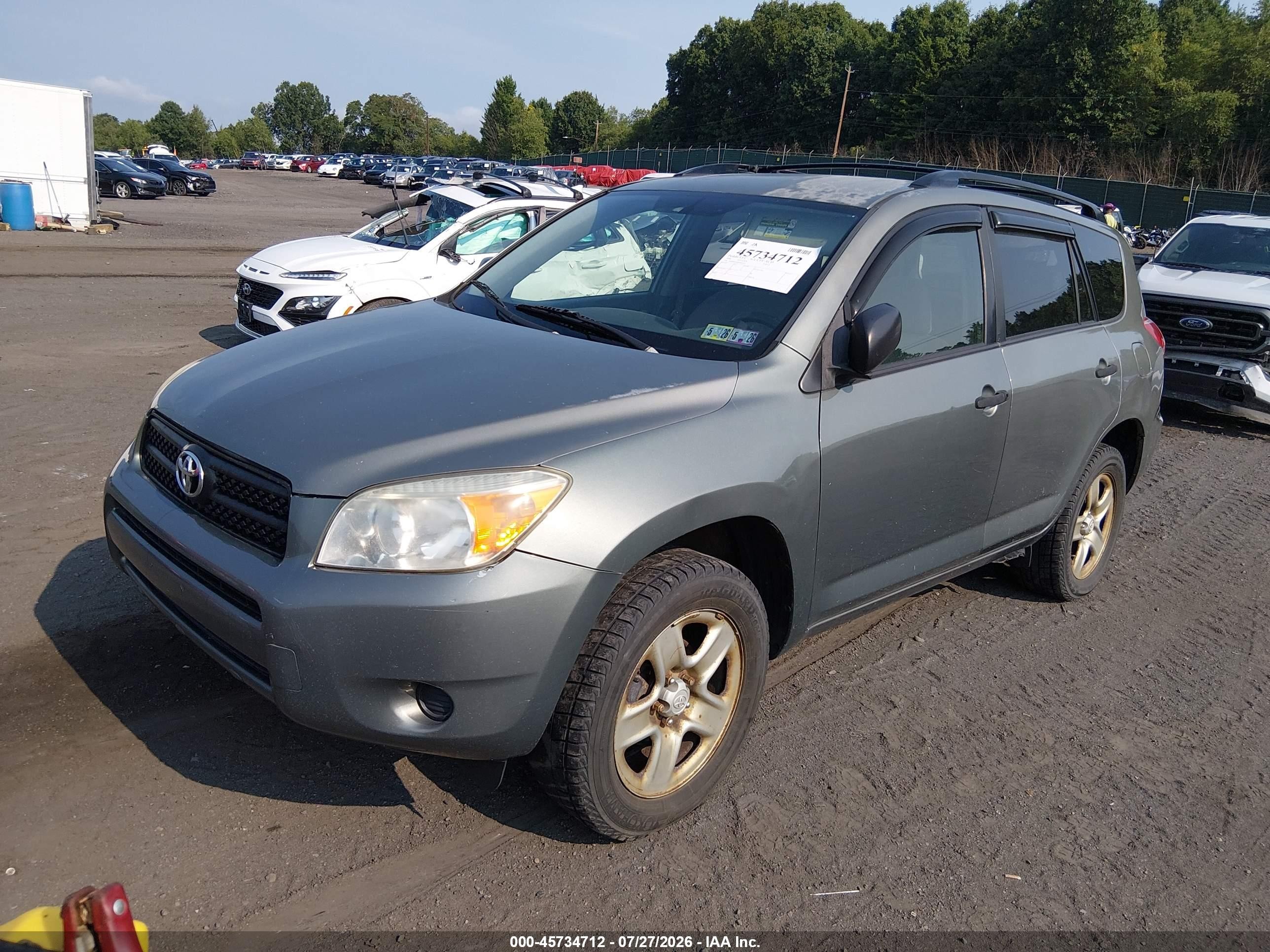 2006 Toyota Rav4   Gray vin: JTMBD33V865007117