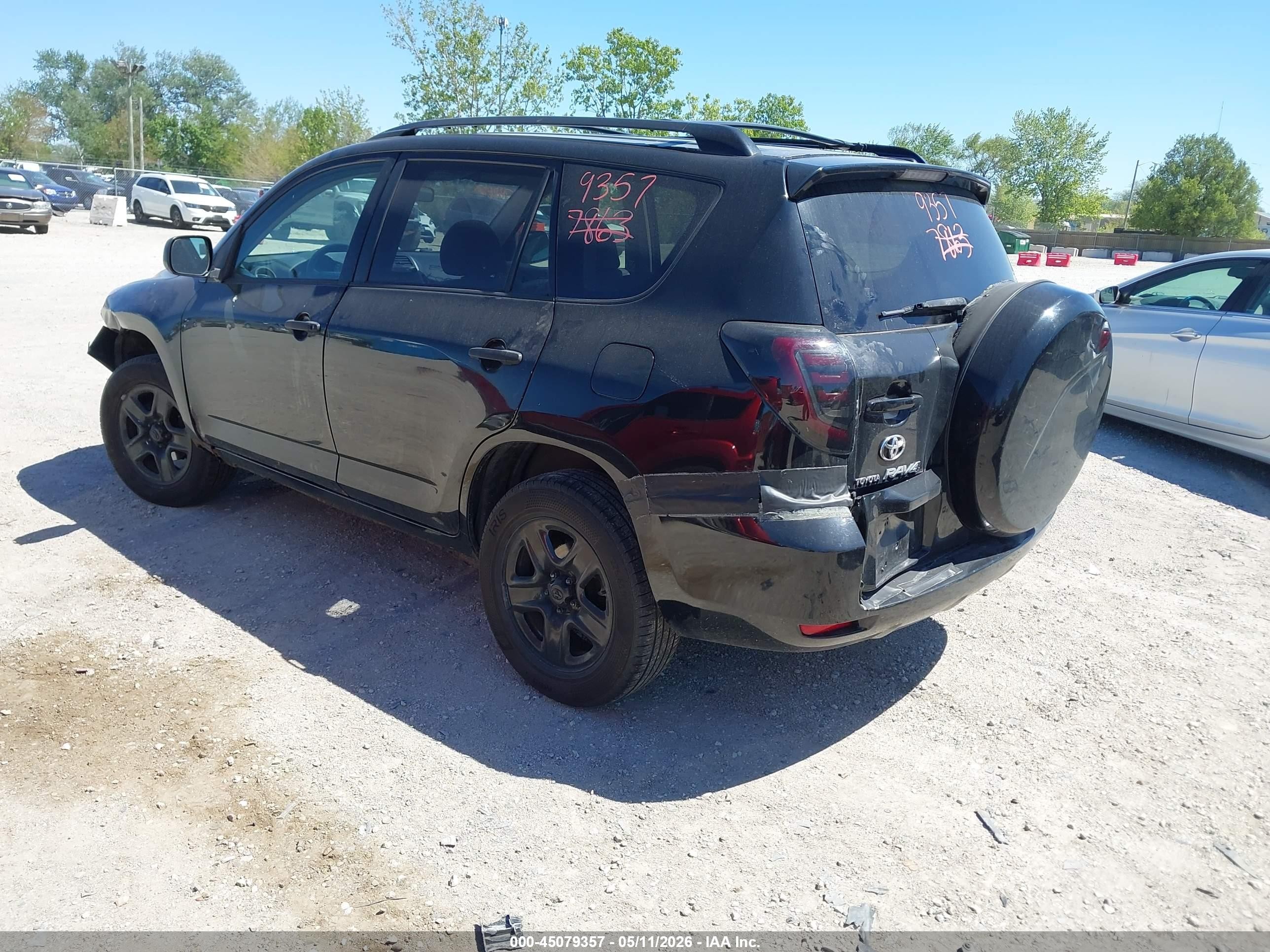 2006 Toyota Rav4   Black vin: JTMBD33V865010034
