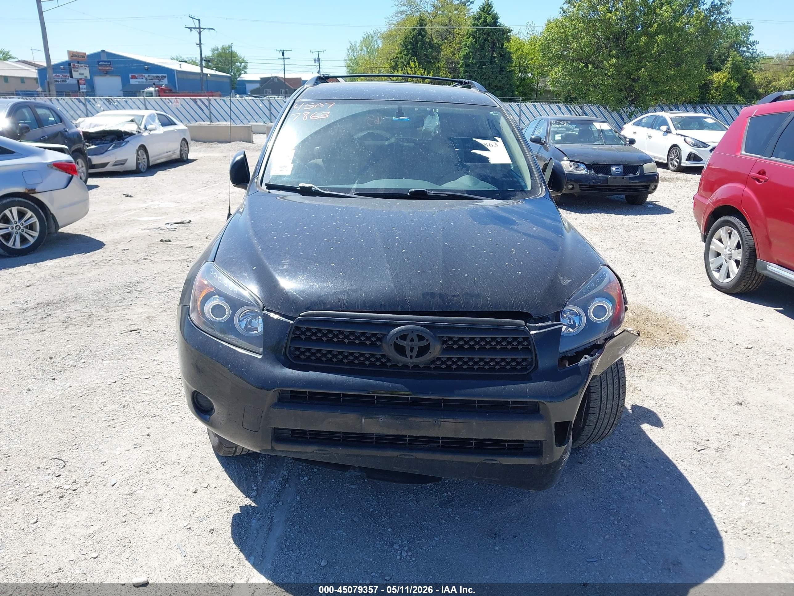 2006 Toyota Rav4   Black vin: JTMBD33V865010034