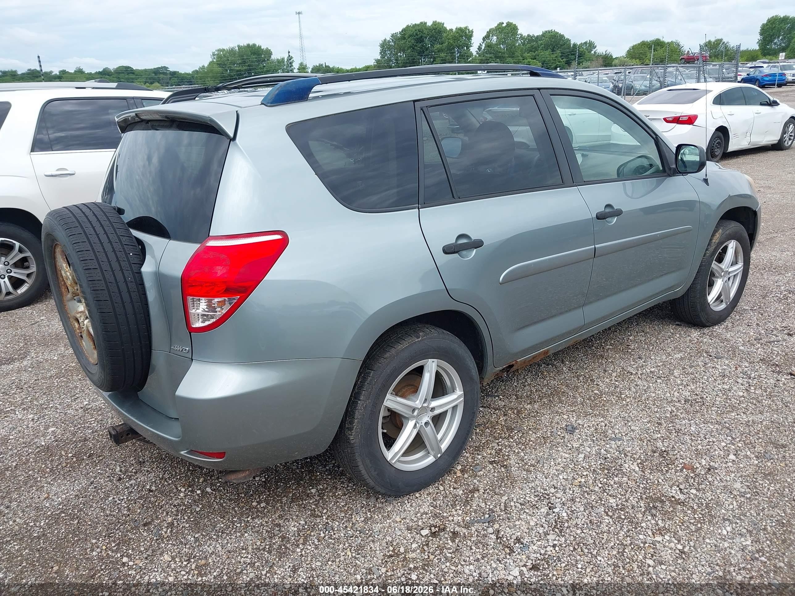 2006 Toyota Rav4 Gray vin: JTMBD33V865024791