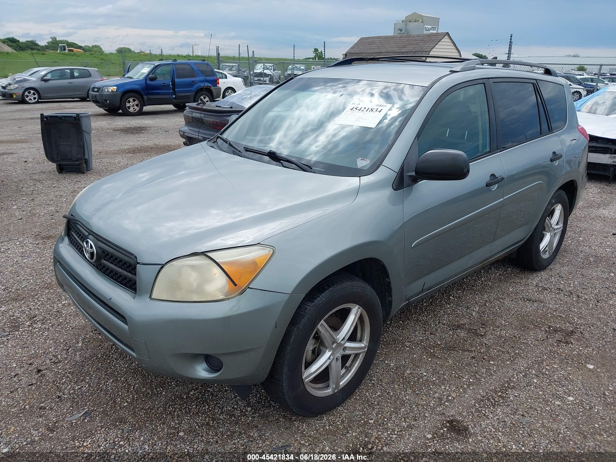 2006 Toyota Rav4 Gray vin: JTMBD33V865024791