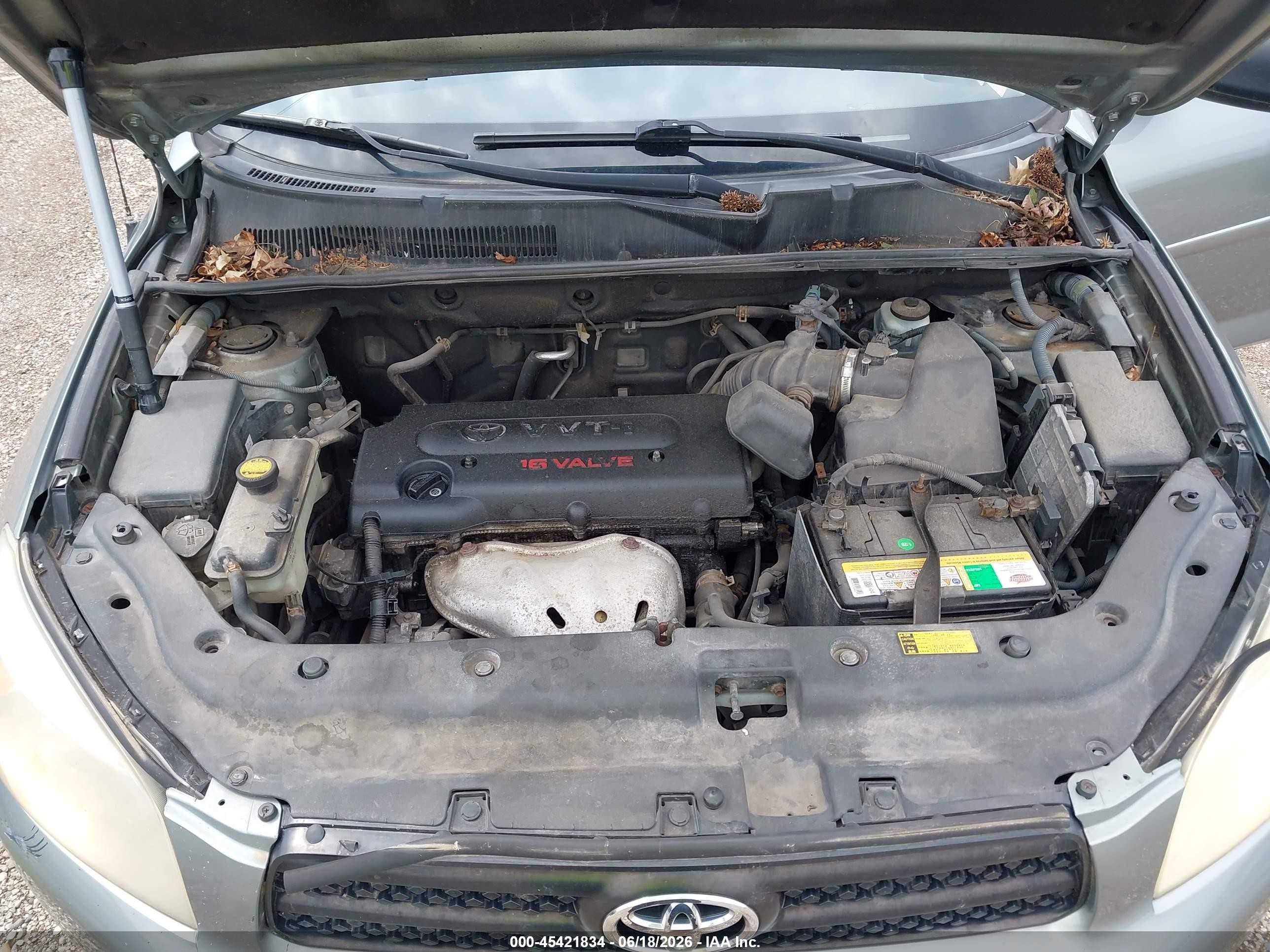 2006 Toyota Rav4 Gray vin: JTMBD33V865024791