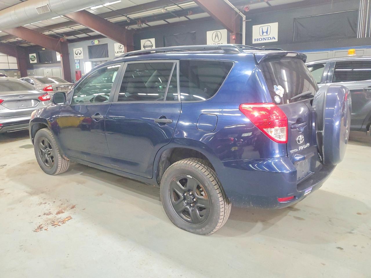 2007 Toyota Rav4 Base Blue vin: JTMBD33V875069490