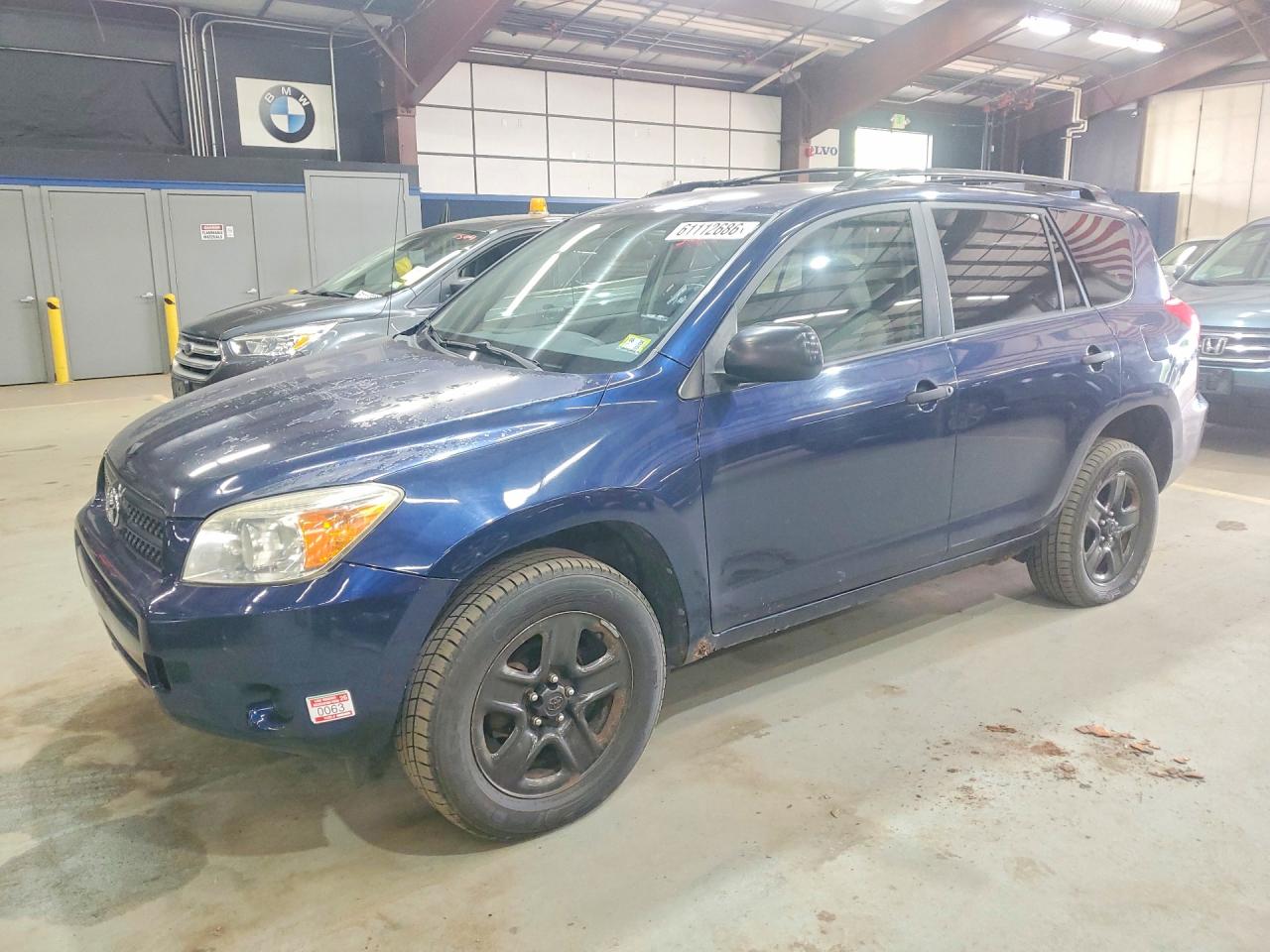2007 Toyota Rav4 Base Blue vin: JTMBD33V875069490