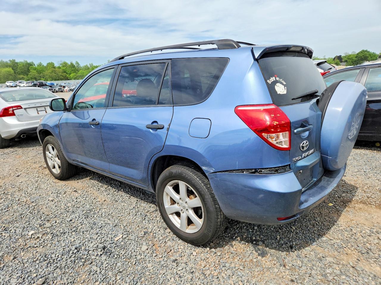 2007 Toyota Rav4 Base Синий vin: JTMBD33V875080991