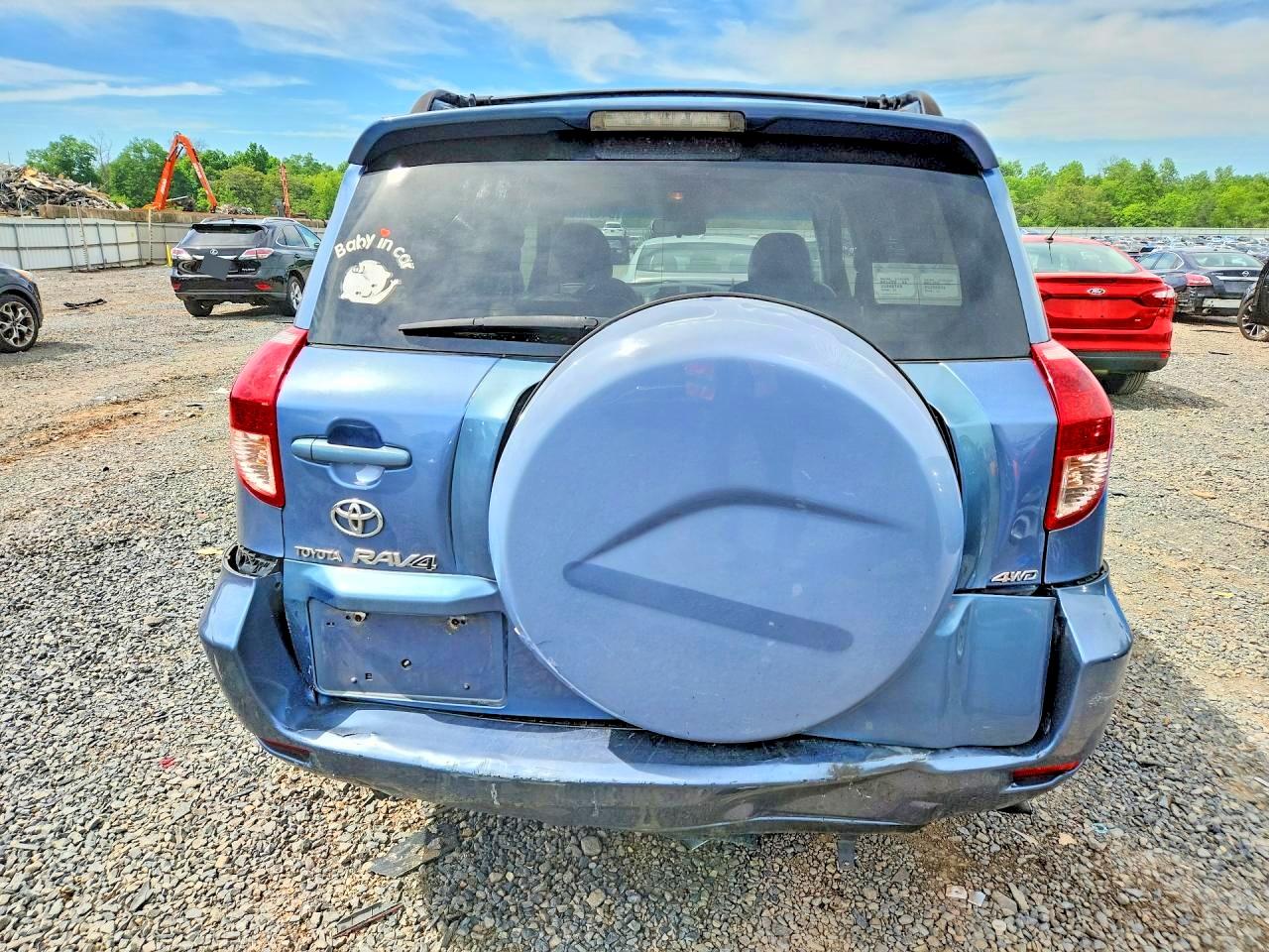 2007 Toyota Rav4 Base Синий vin: JTMBD33V875080991