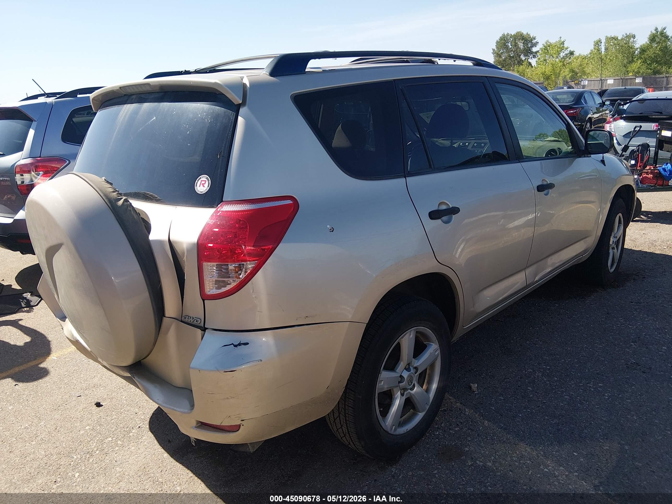2007 Toyota Rav4   Tan vin: JTMBD33V875101838