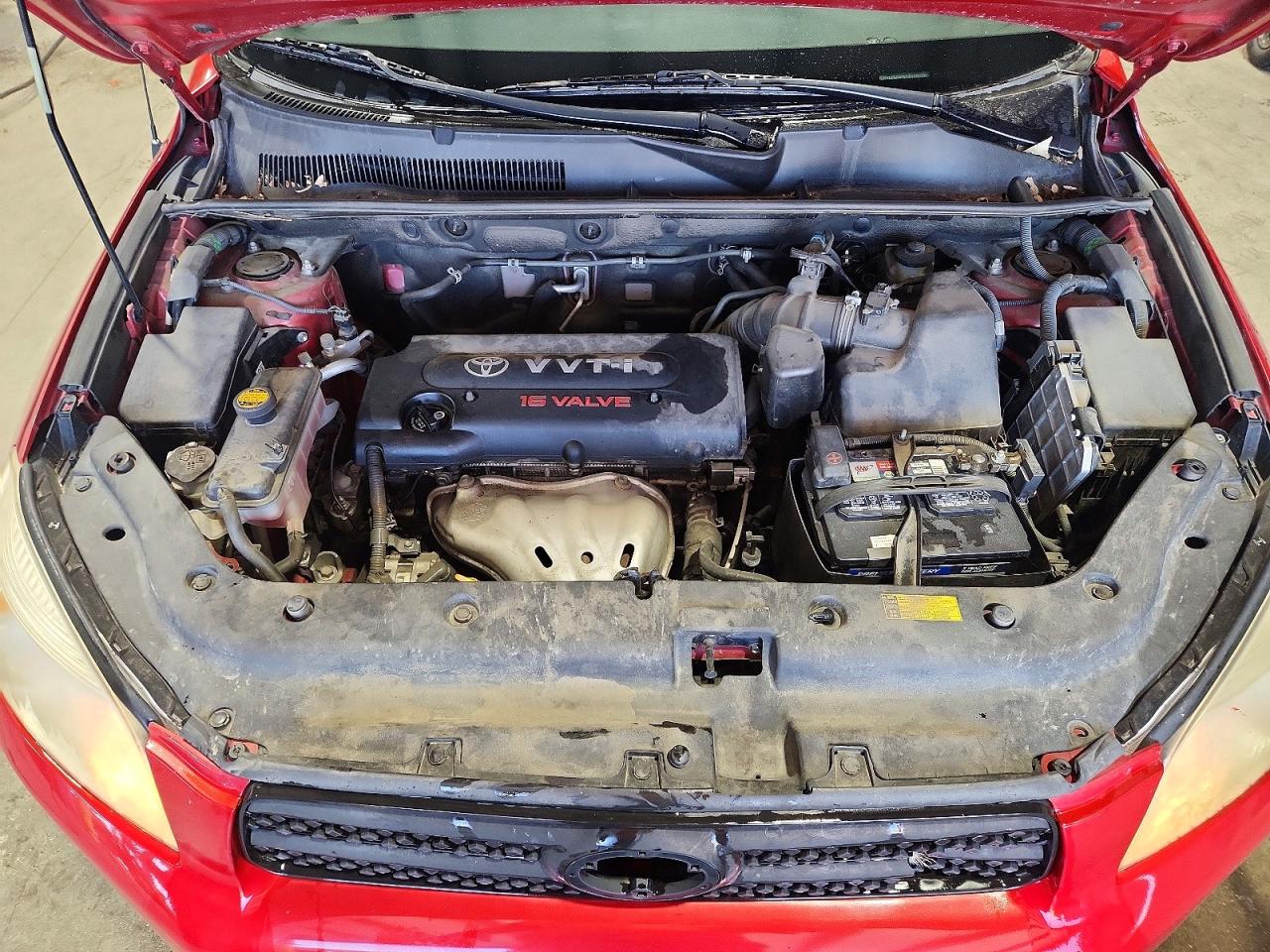 2007 Toyota Rav4 Base Красный vin: JTMBD33V875106750