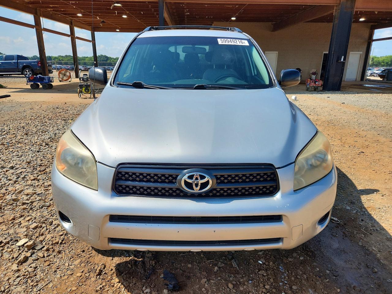 2007 Toyota Rav4 Base Gray vin: JTMBD33V875114346