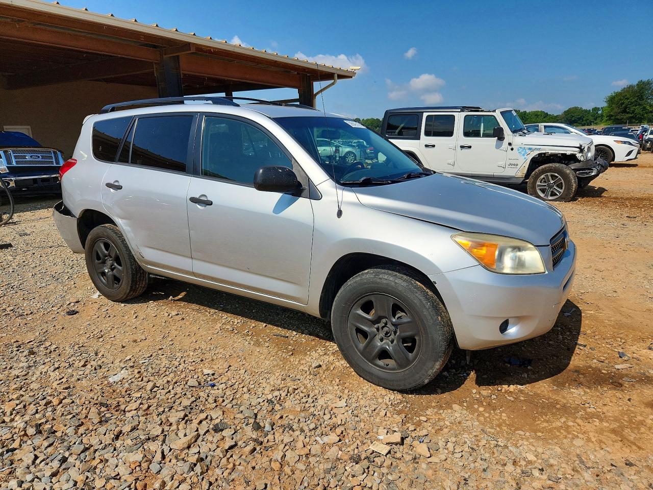 2007 Toyota Rav4 Base Gray vin: JTMBD33V875114346