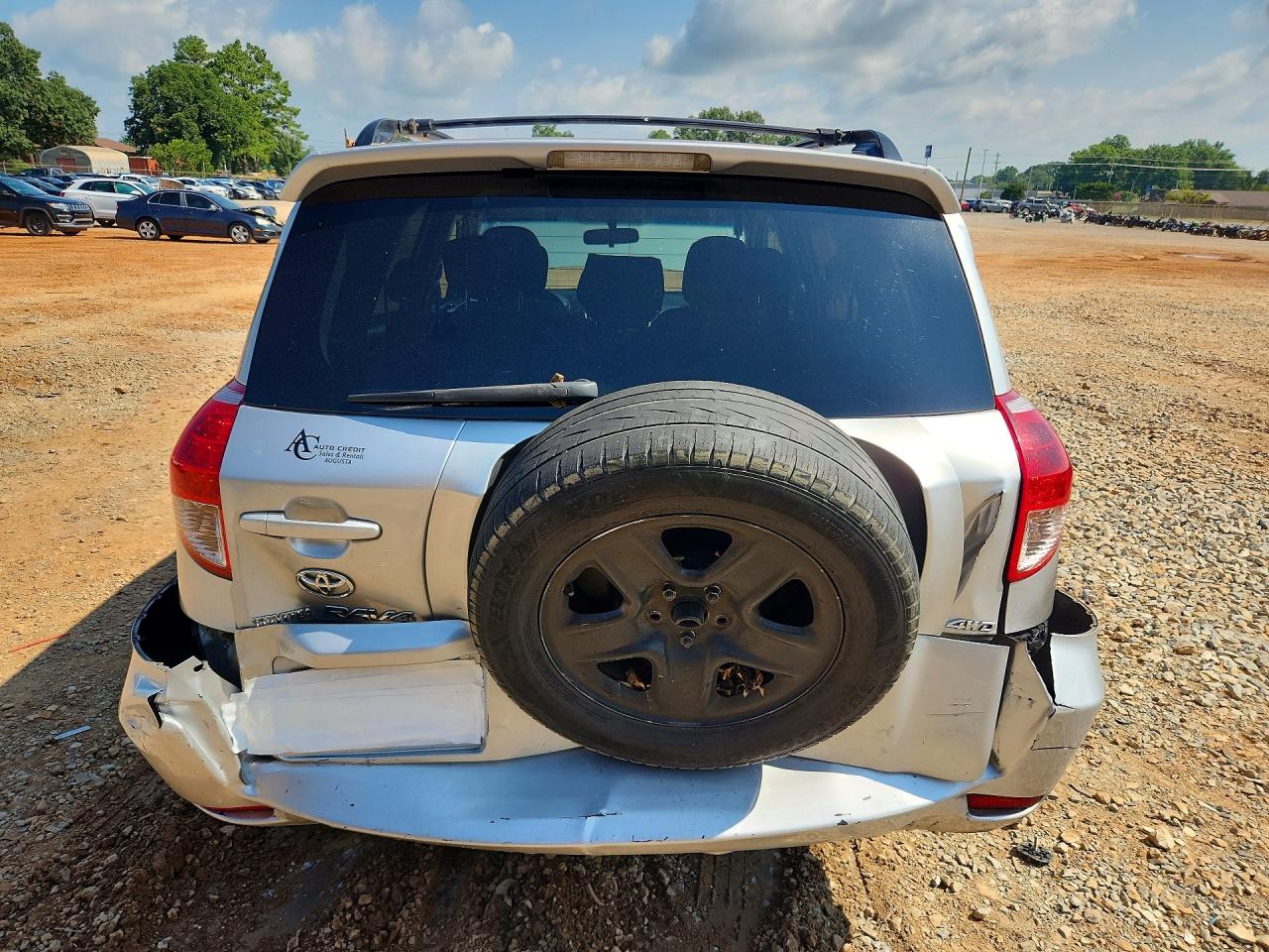 2007 Toyota Rav4 Base Gray vin: JTMBD33V875114346