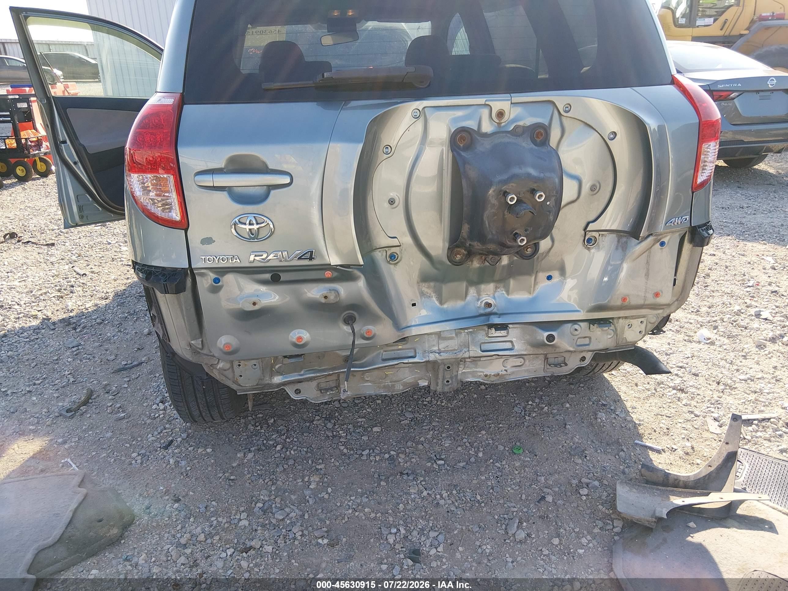2007 Toyota Rav4   Gray vin: JTMBD33V876050318