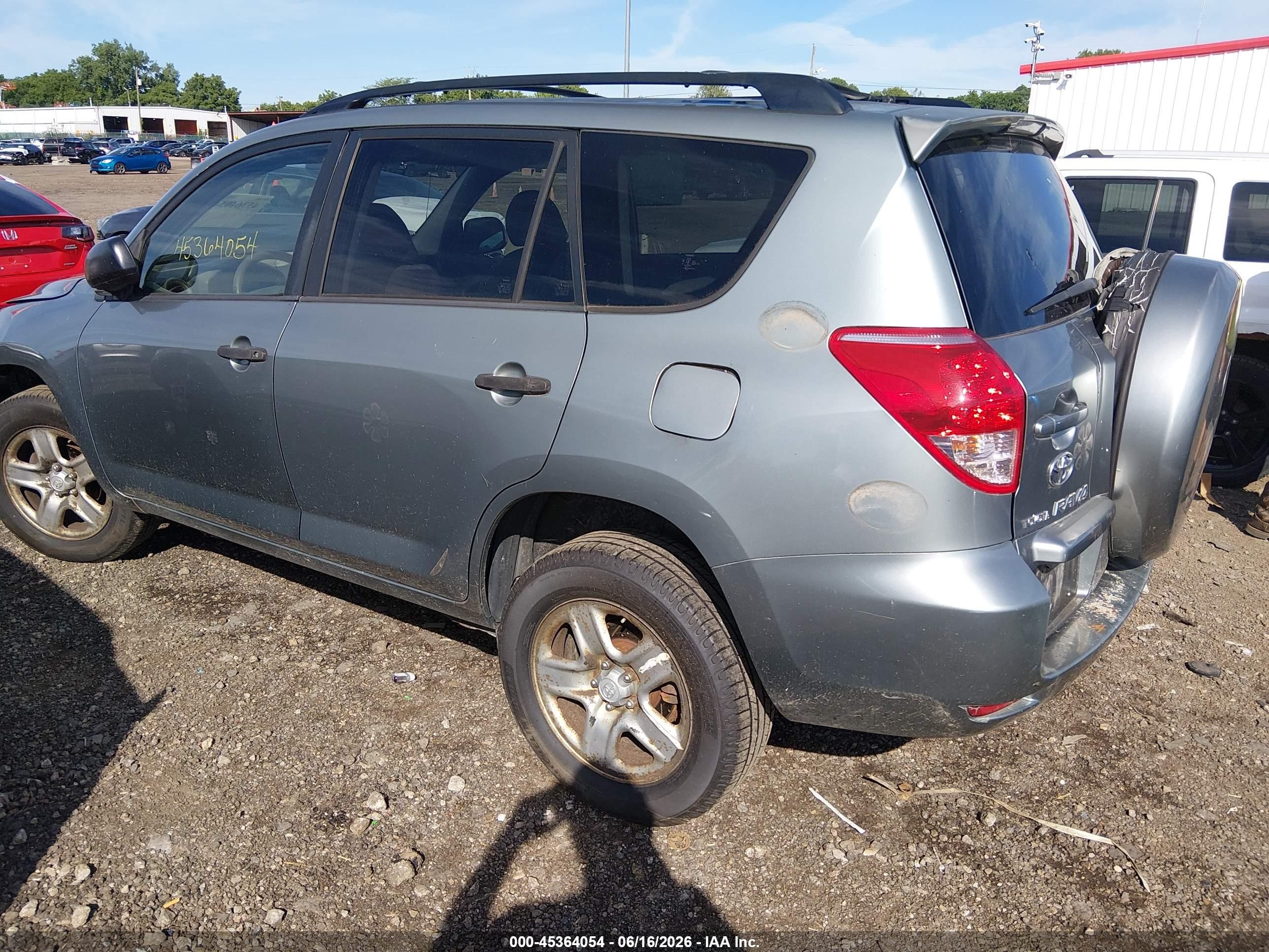 2008 Toyota Rav4   Light Blue vin: JTMBD33V885126580