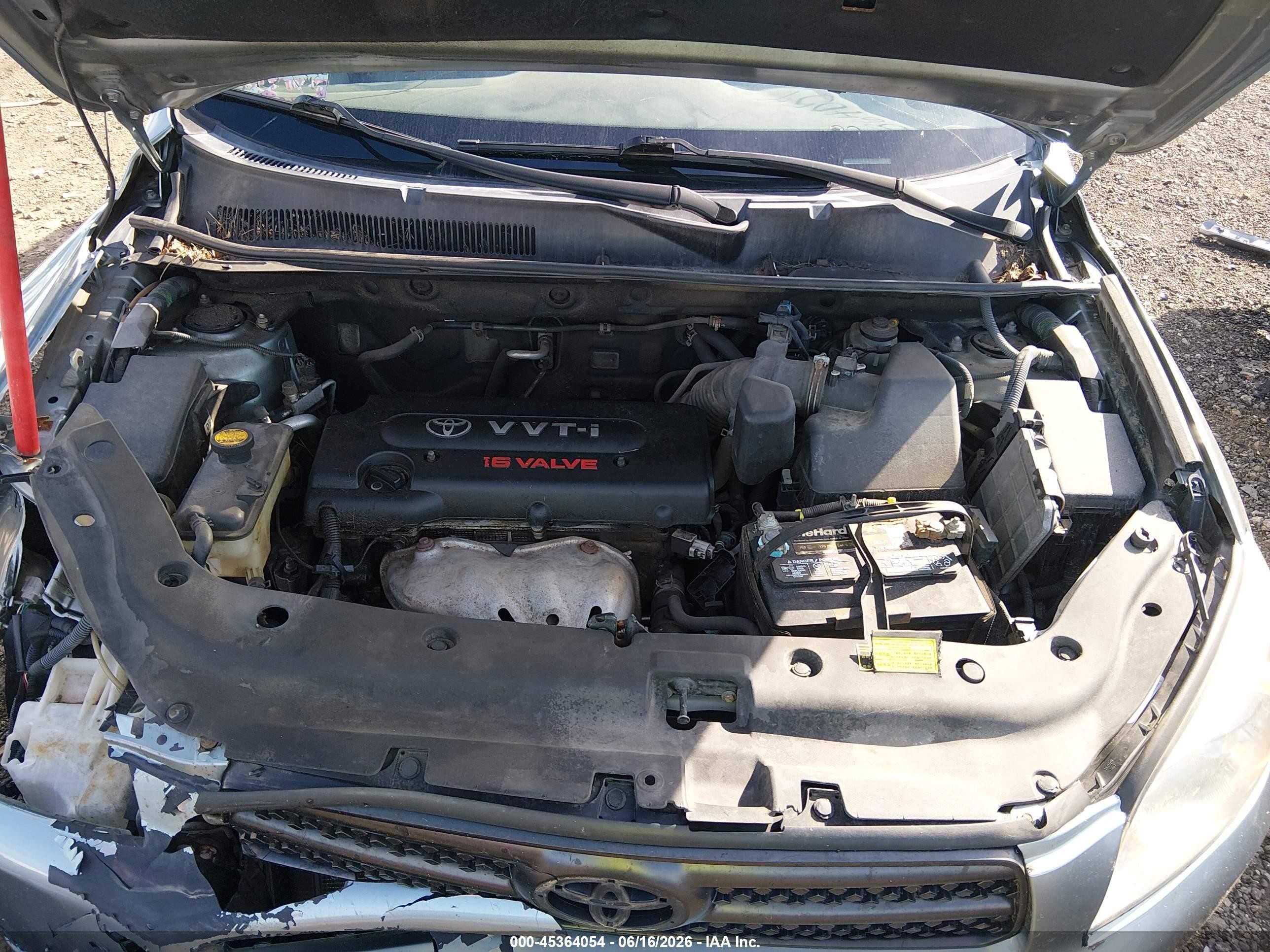 2008 Toyota Rav4   Light Blue vin: JTMBD33V885126580