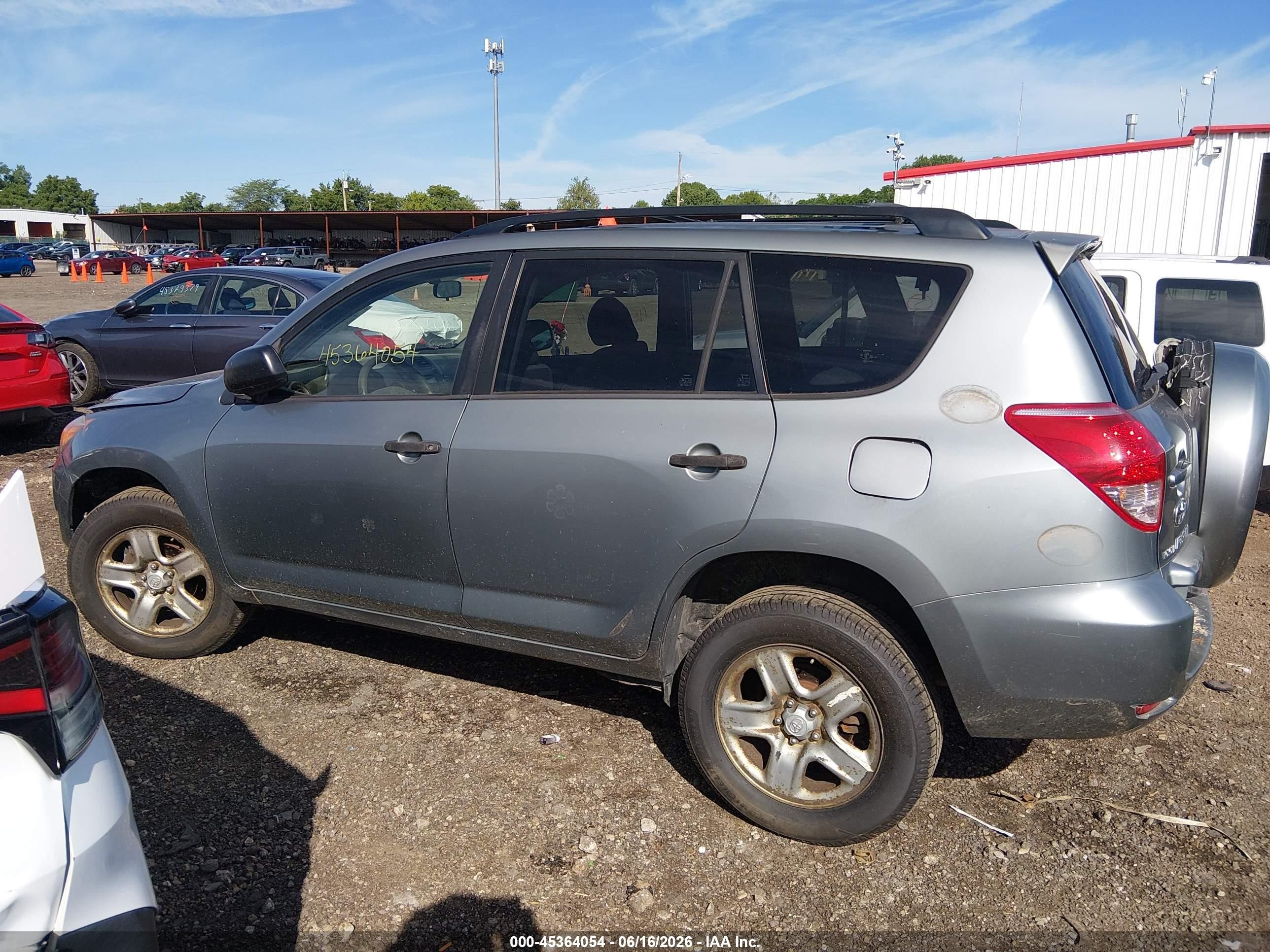 2008 Toyota Rav4   Light Blue vin: JTMBD33V885126580