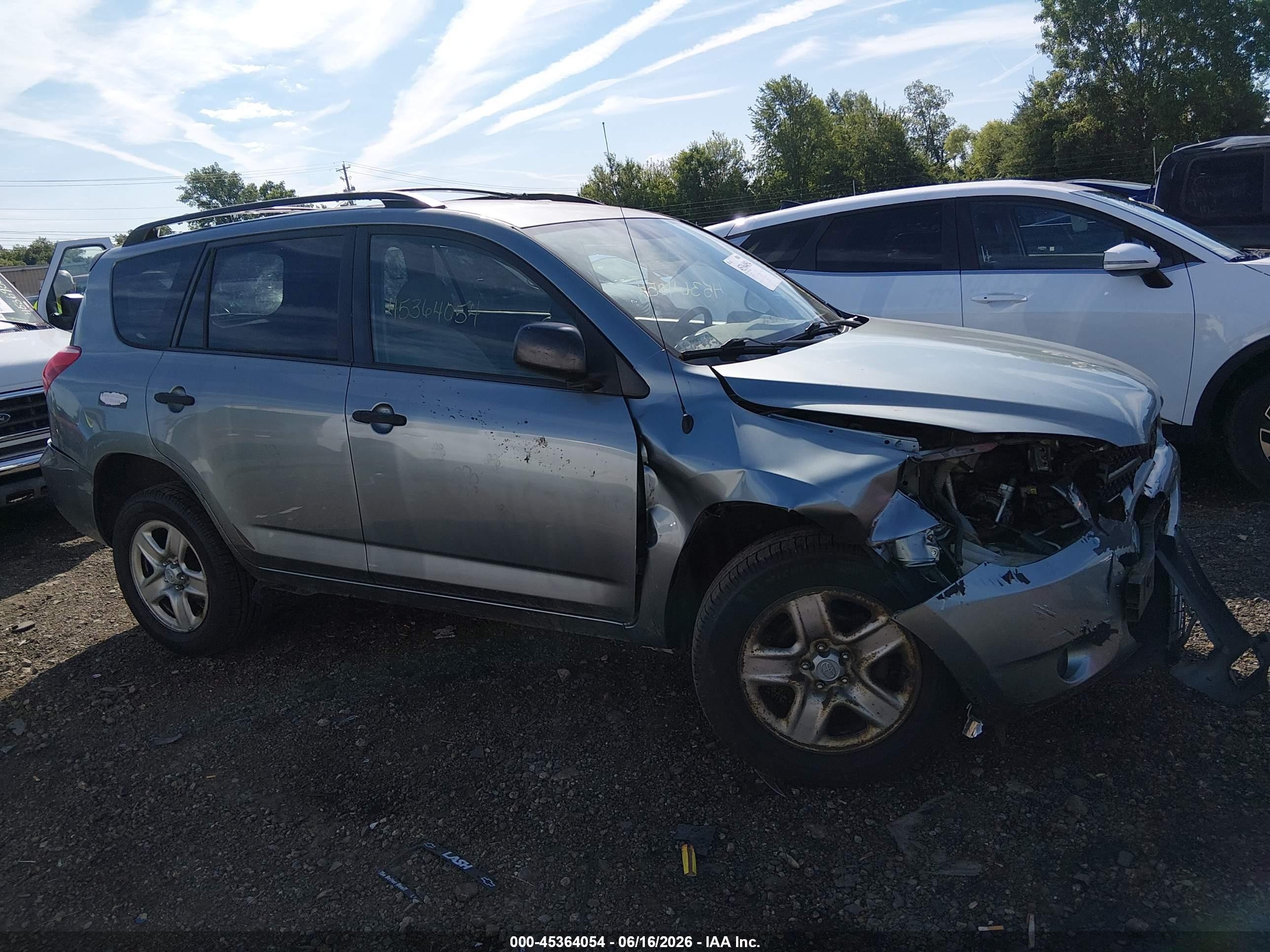 2008 Toyota Rav4   Light Blue vin: JTMBD33V885126580