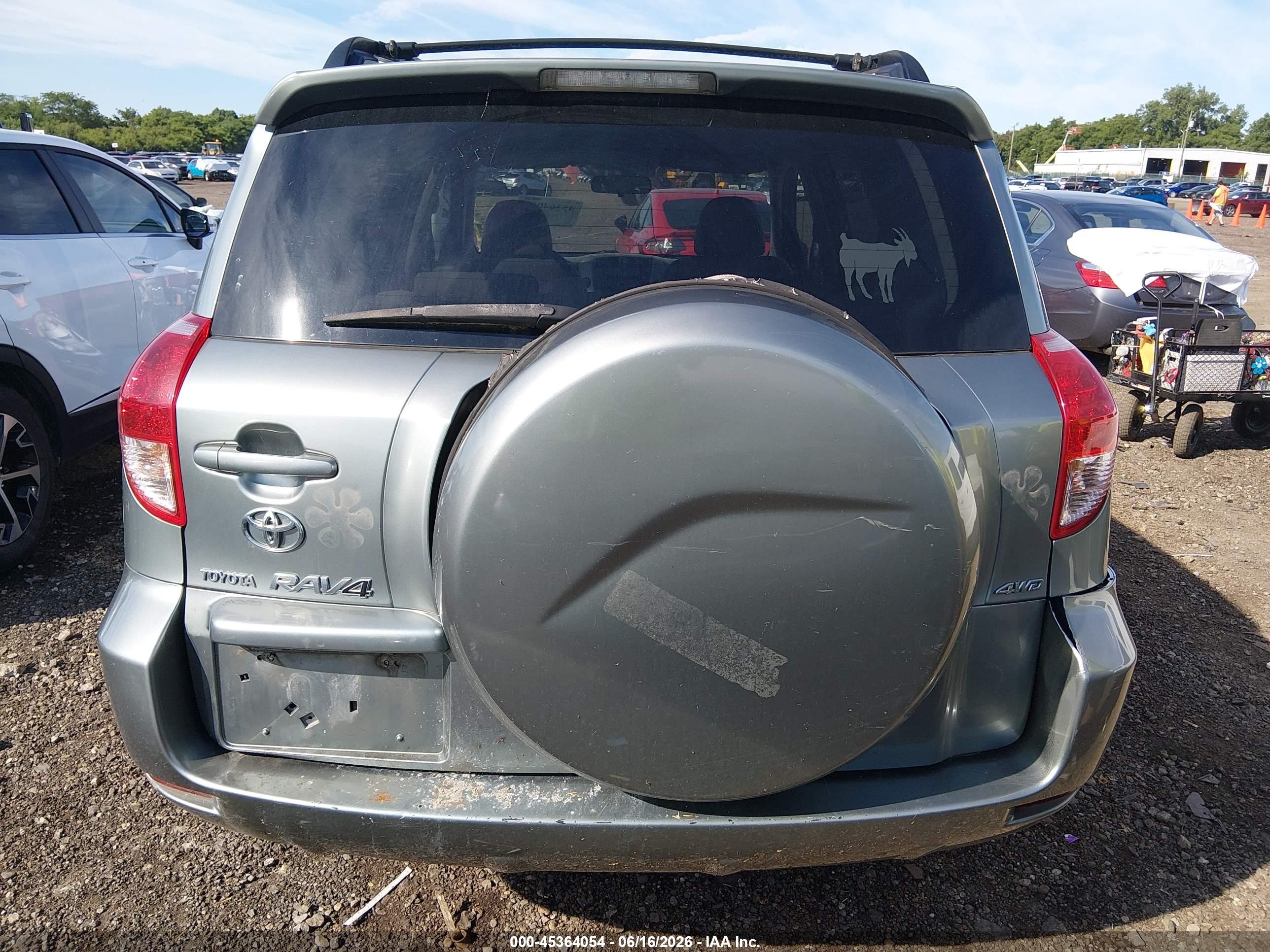 2008 Toyota Rav4   Light Blue vin: JTMBD33V885126580