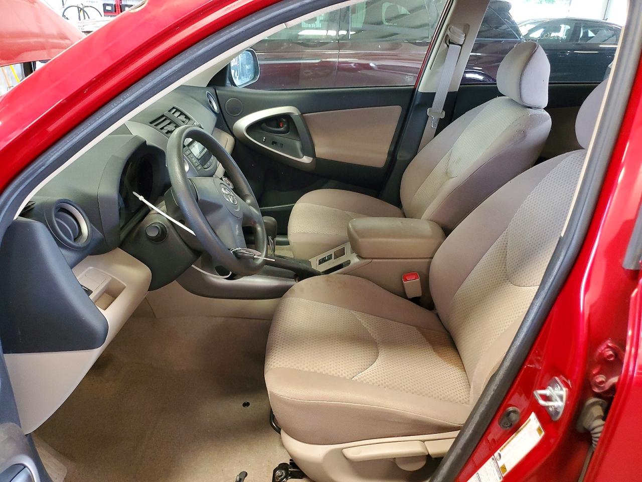 2008 Toyota Rav4 Base Red vin: JTMBD33V885159983