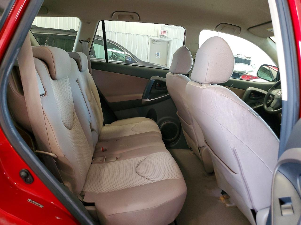 2008 Toyota Rav4 Base Red vin: JTMBD33V885159983