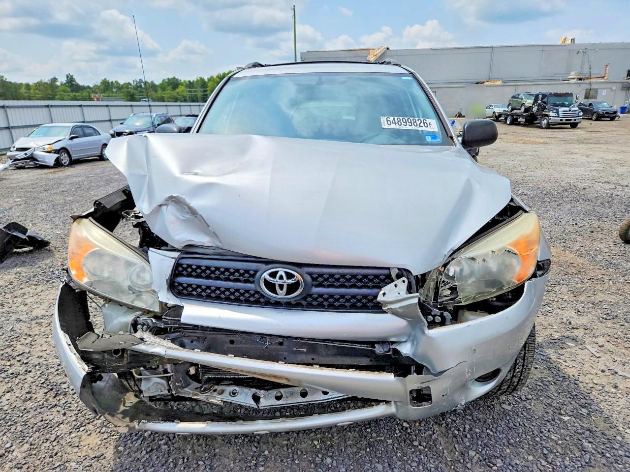 2008 Toyota Rav4 Base Silver vin: JTMBD33V885162981
