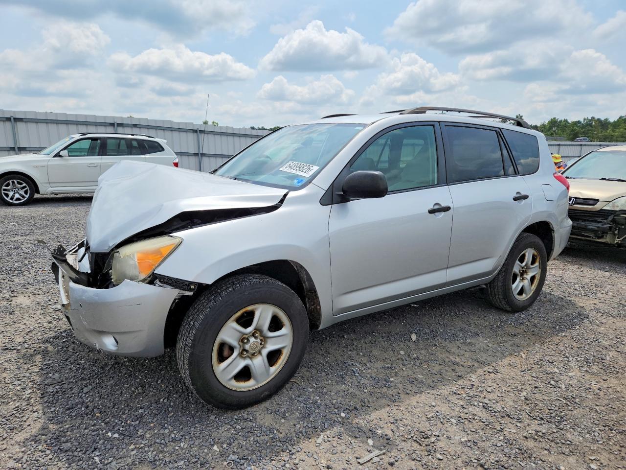 2008 Toyota Rav4 Base Silver vin: JTMBD33V885162981