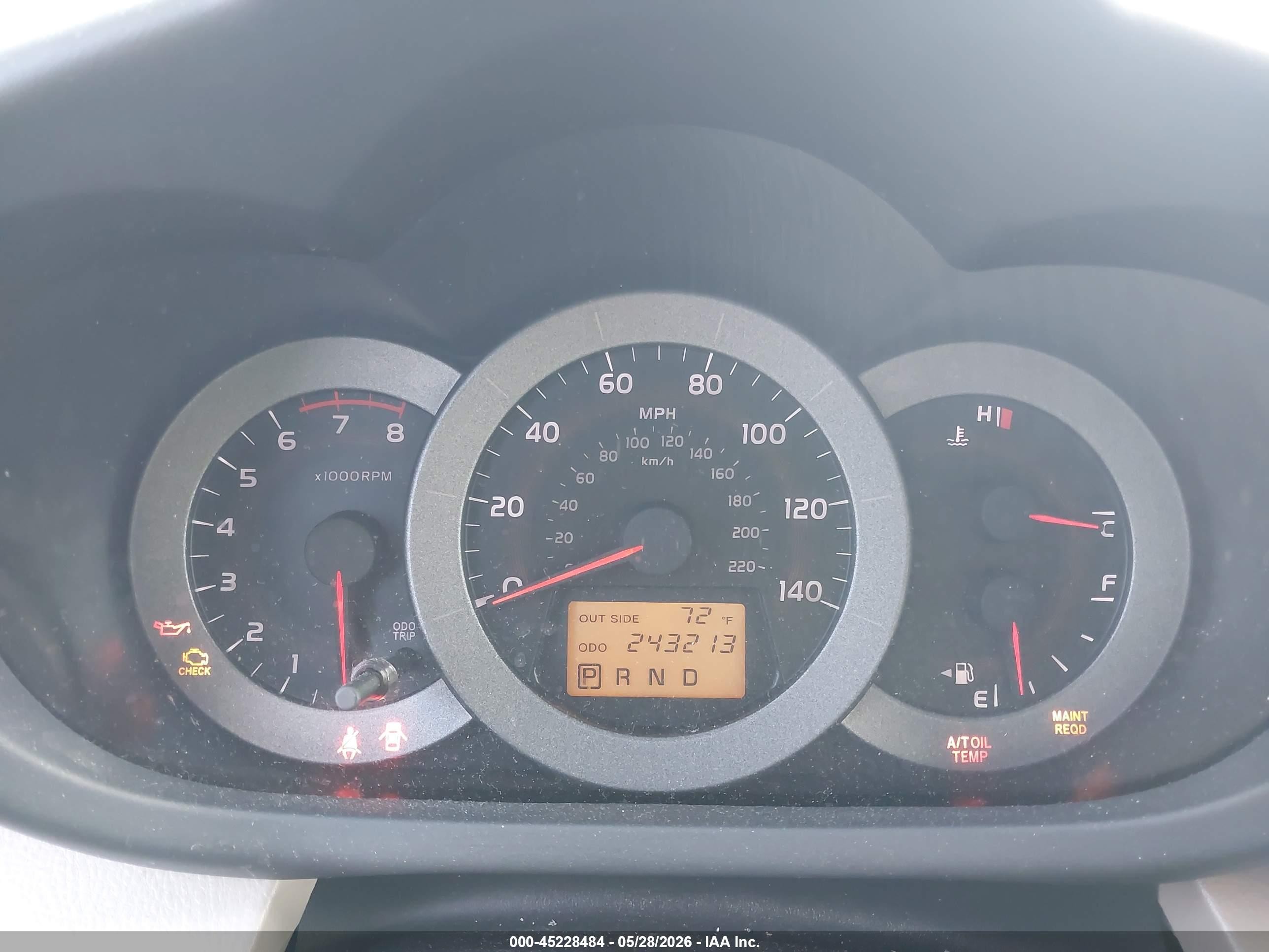 2008 Toyota Rav4   Green vin: JTMBD33V886078962