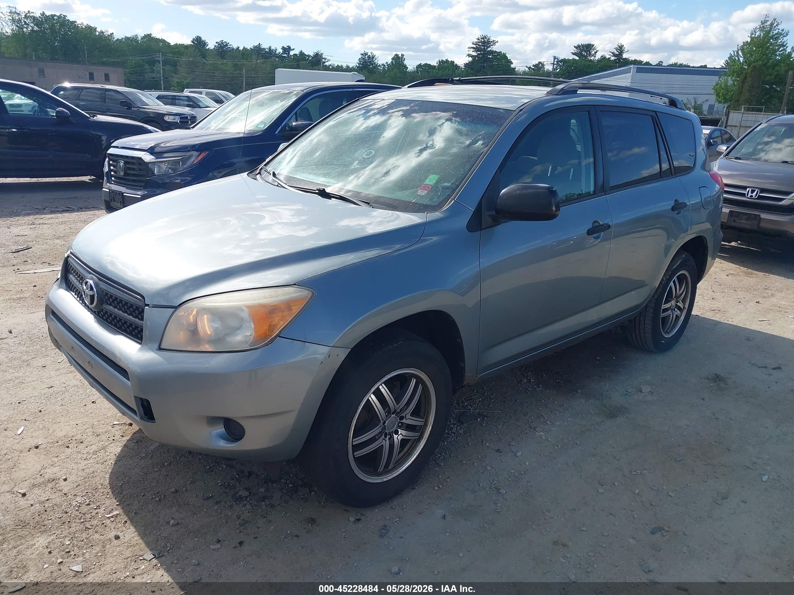 2008 Toyota Rav4   Green vin: JTMBD33V886078962
