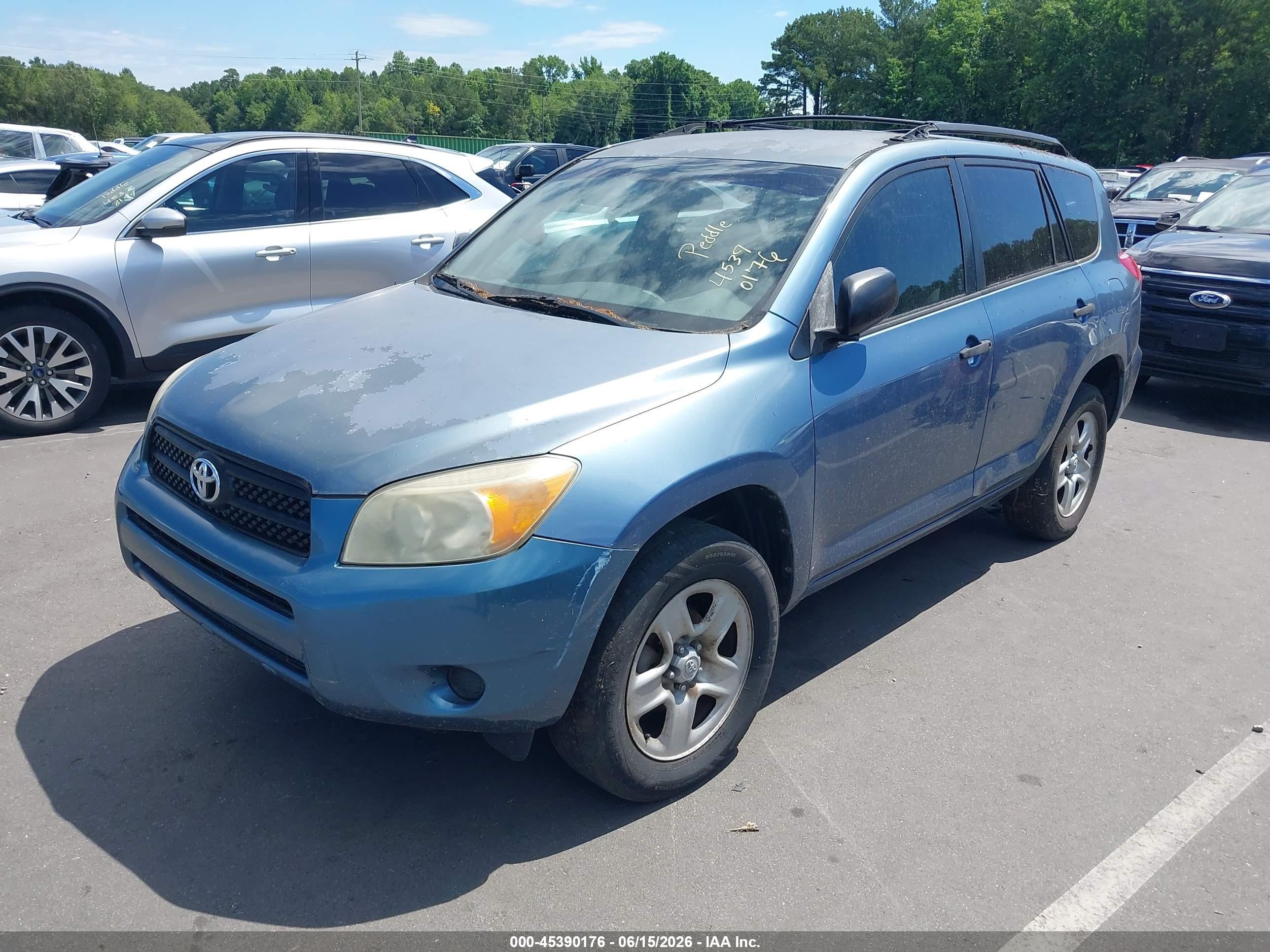 2006 Toyota Rav4   Light Blue vin: JTMBD33V965009572
