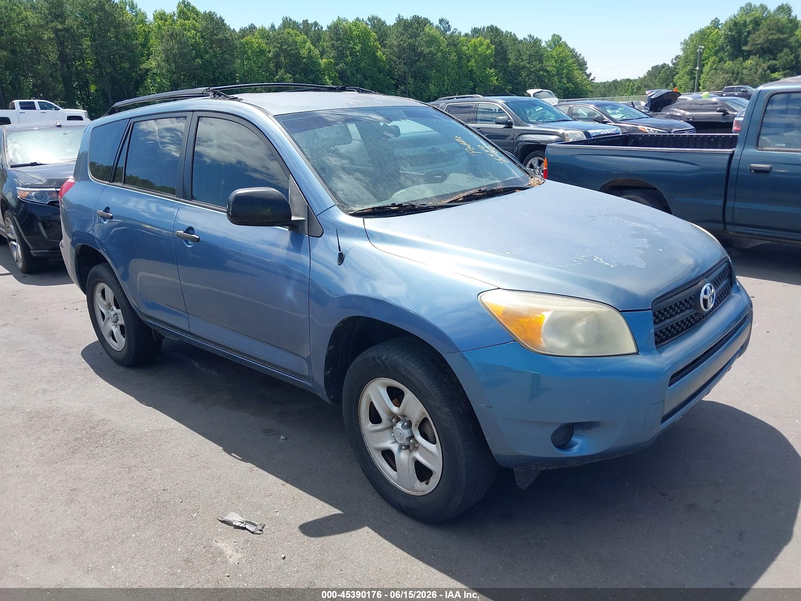 2006 Toyota Rav4   Light Blue vin: JTMBD33V965009572
