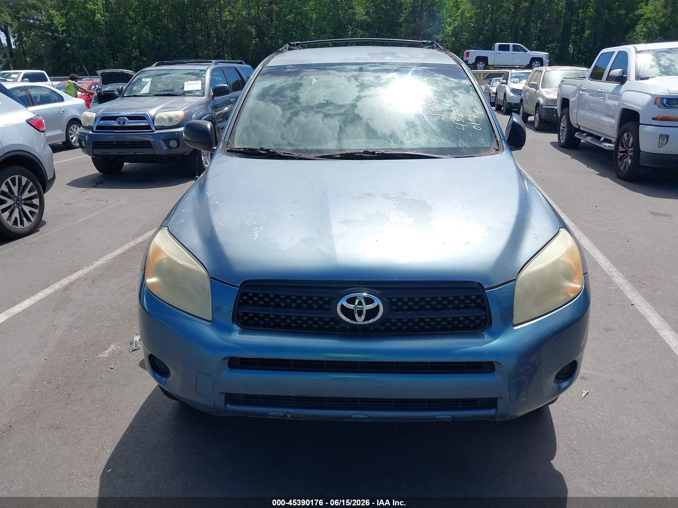 2006 Toyota Rav4   Light Blue vin: JTMBD33V965009572