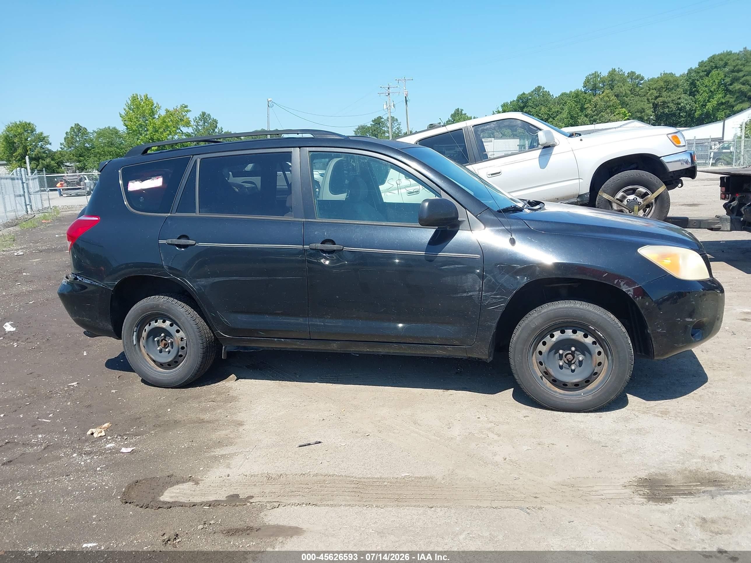 2006 Toyota Rav4   Black vin: JTMBD33V965011239