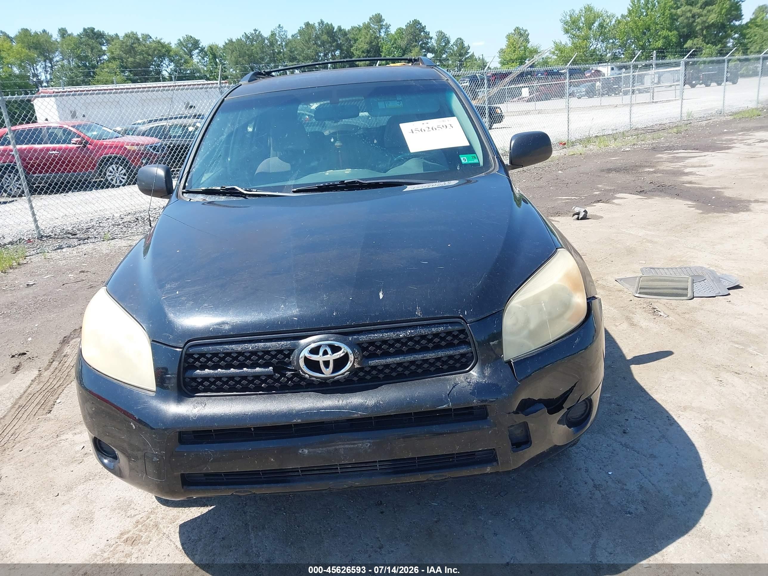 2006 Toyota Rav4   Black vin: JTMBD33V965011239