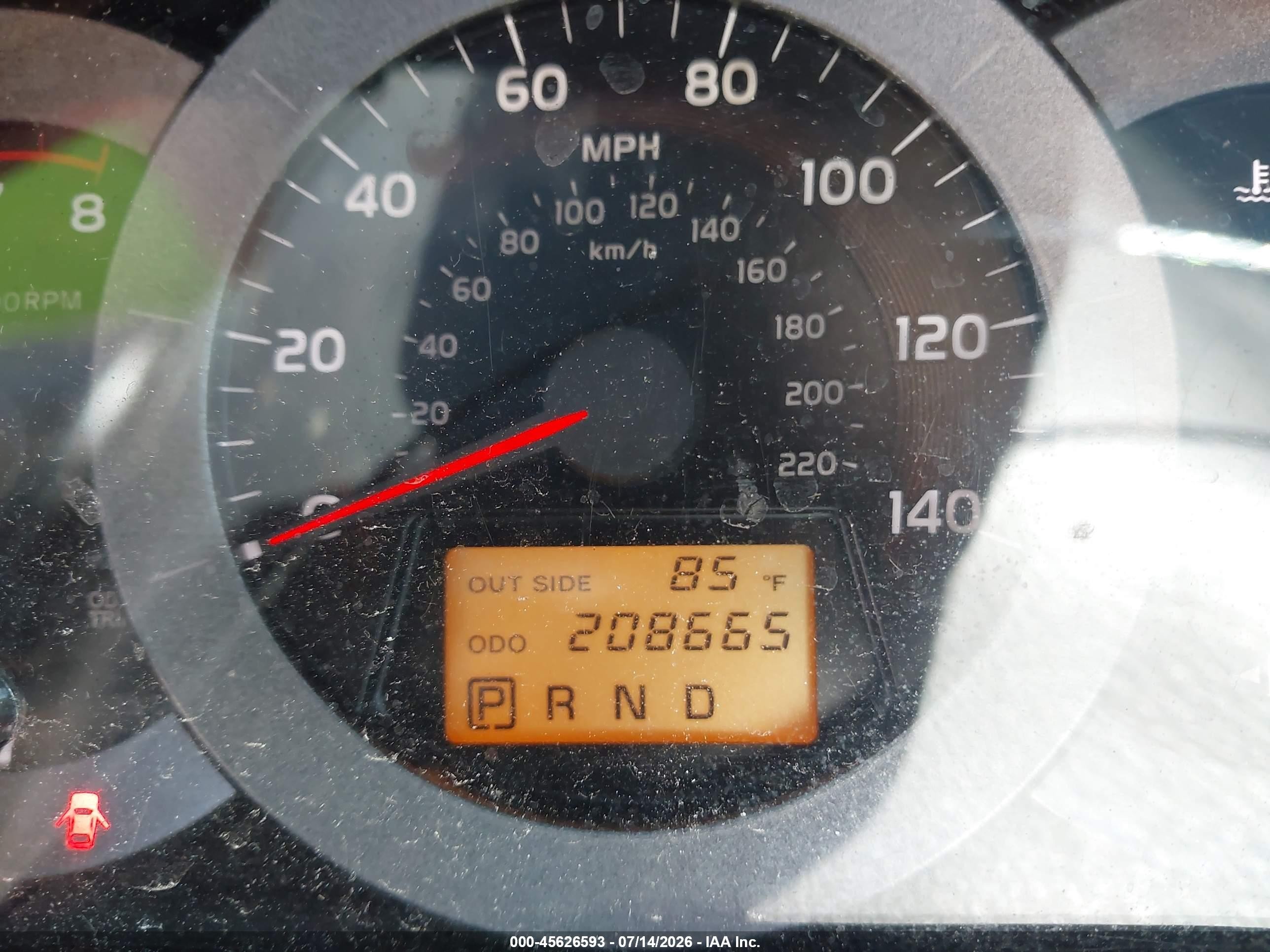 2006 Toyota Rav4   Black vin: JTMBD33V965011239