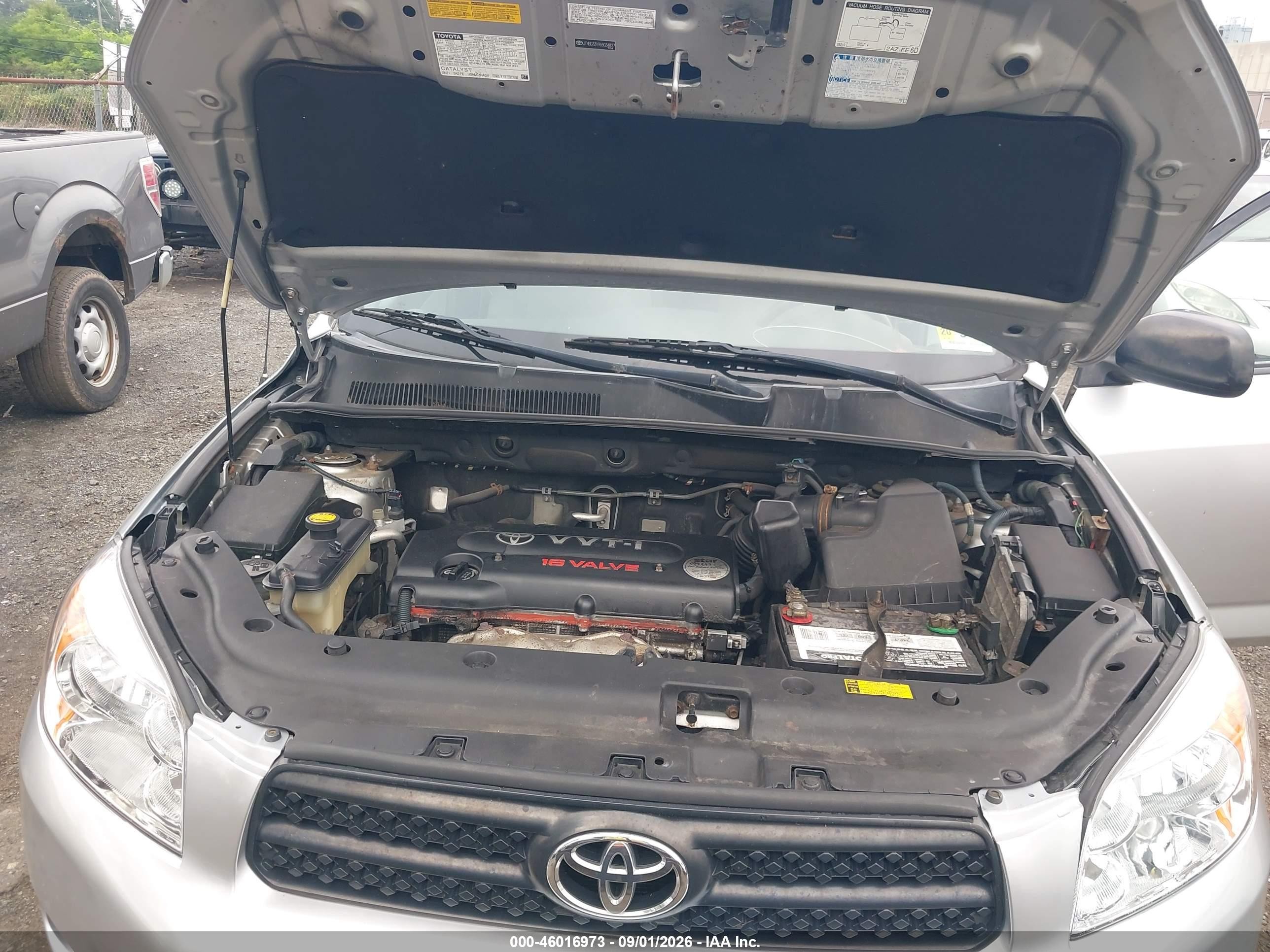 2006 Toyota Rav4   Серебряный vin: JTMBD33V965034827
