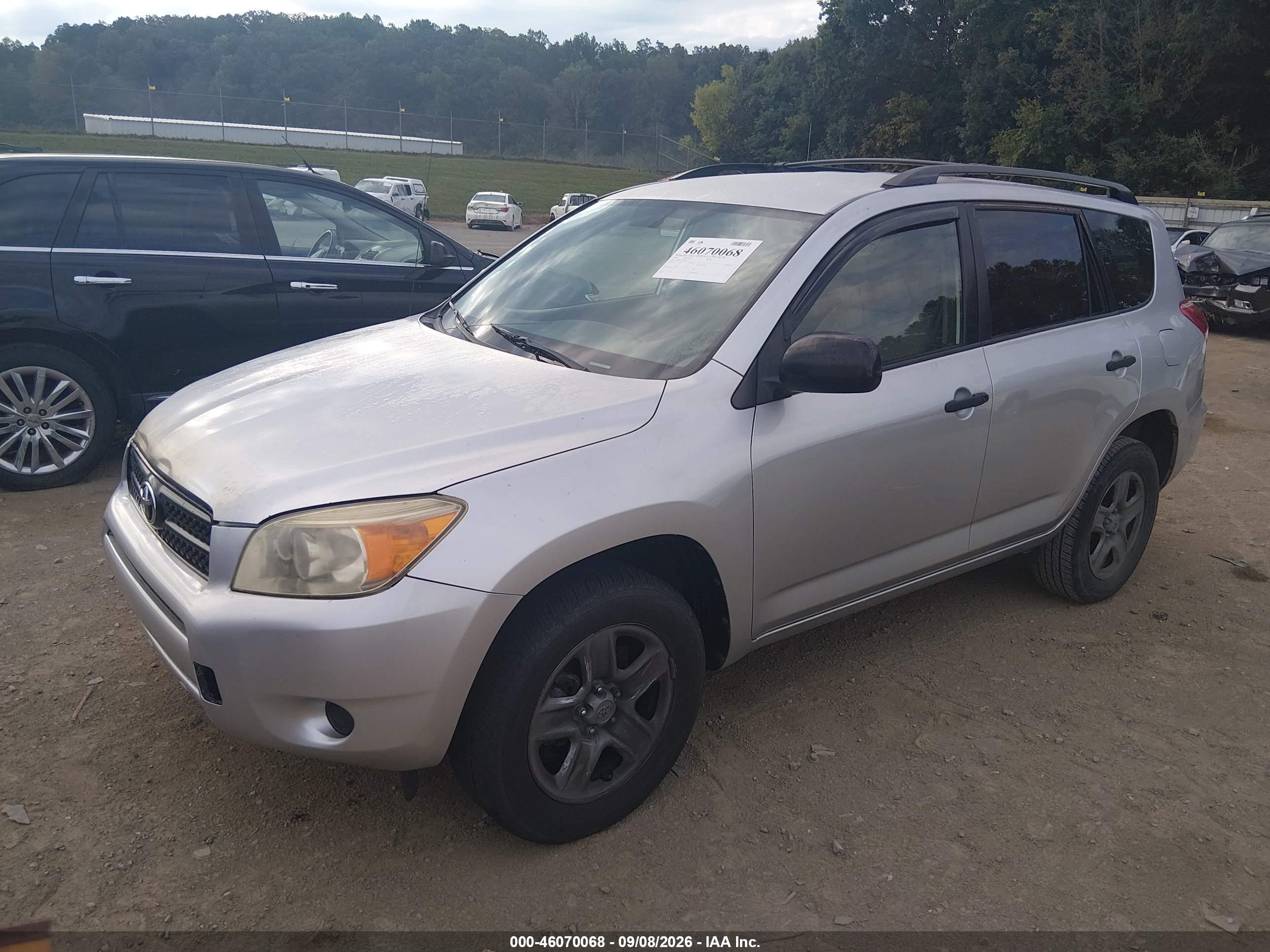 2006 Toyota Rav4 Silver vin: JTMBD33V966021232