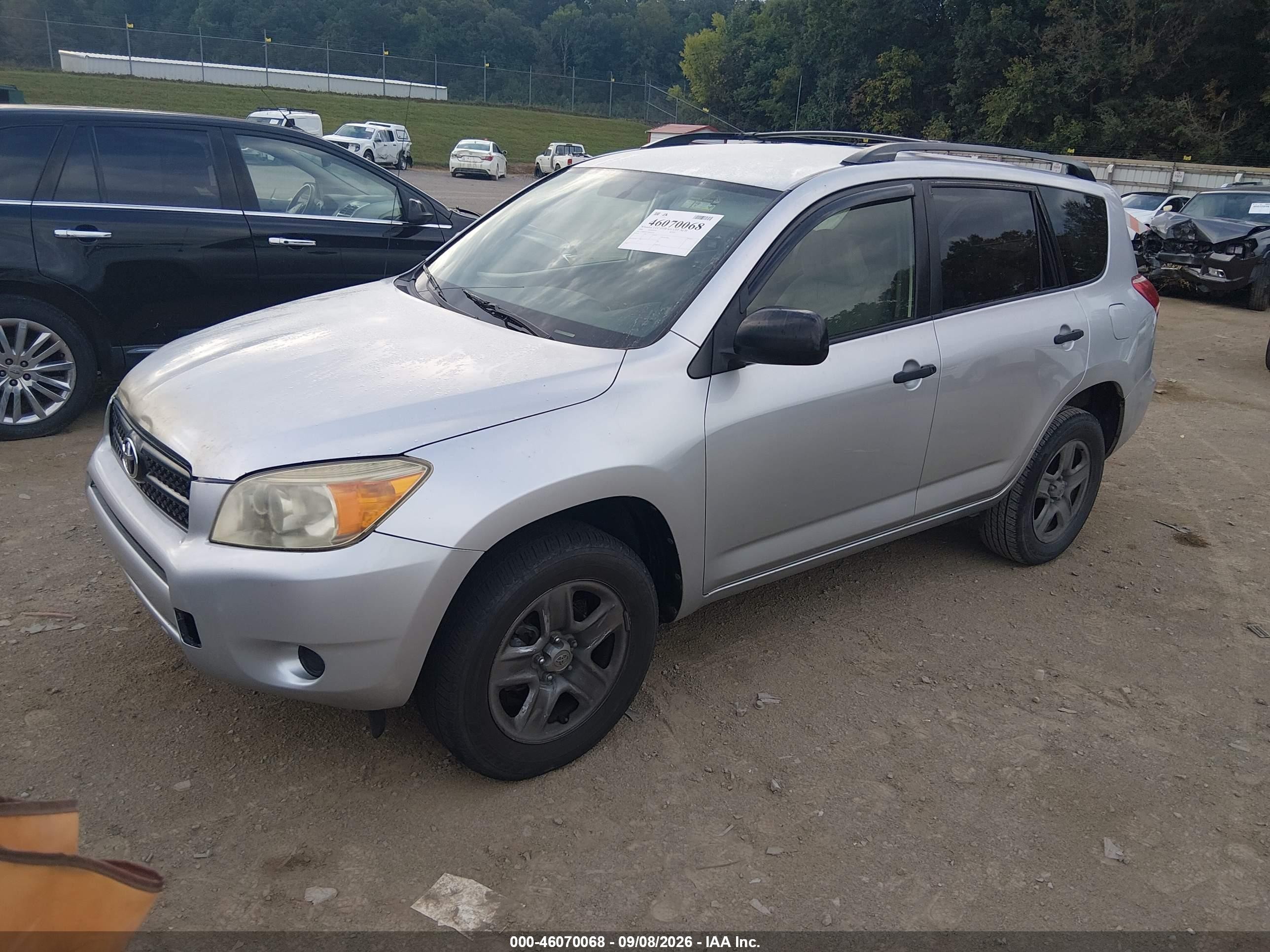 2006 Toyota Rav4 Silver vin: JTMBD33V966021232
