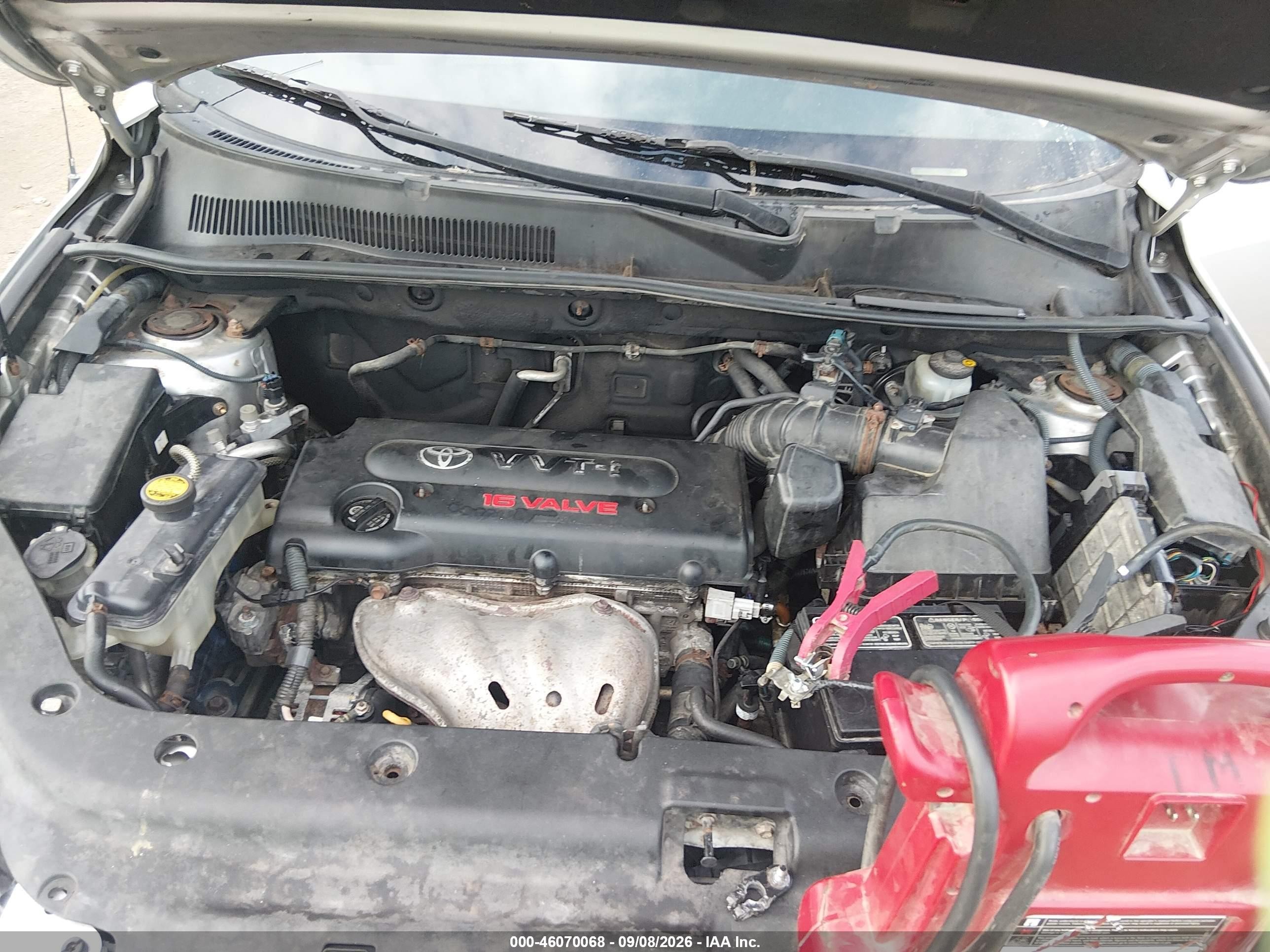 2006 Toyota Rav4 Silver vin: JTMBD33V966021232