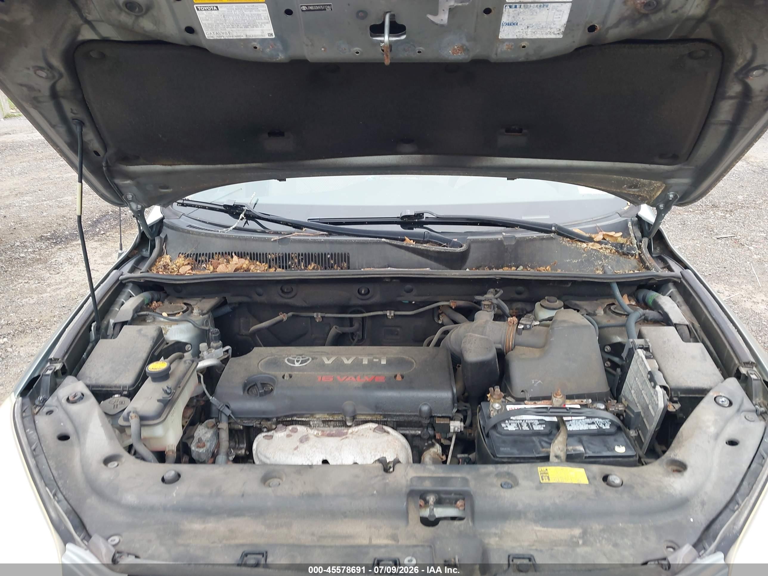 2007 Toyota Rav4   Green vin: JTMBD33V975112461