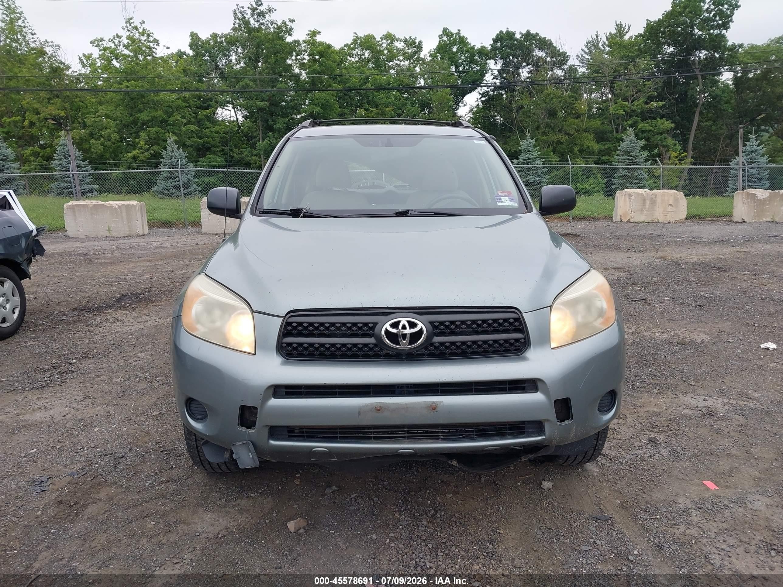 2007 Toyota Rav4   Green vin: JTMBD33V975112461