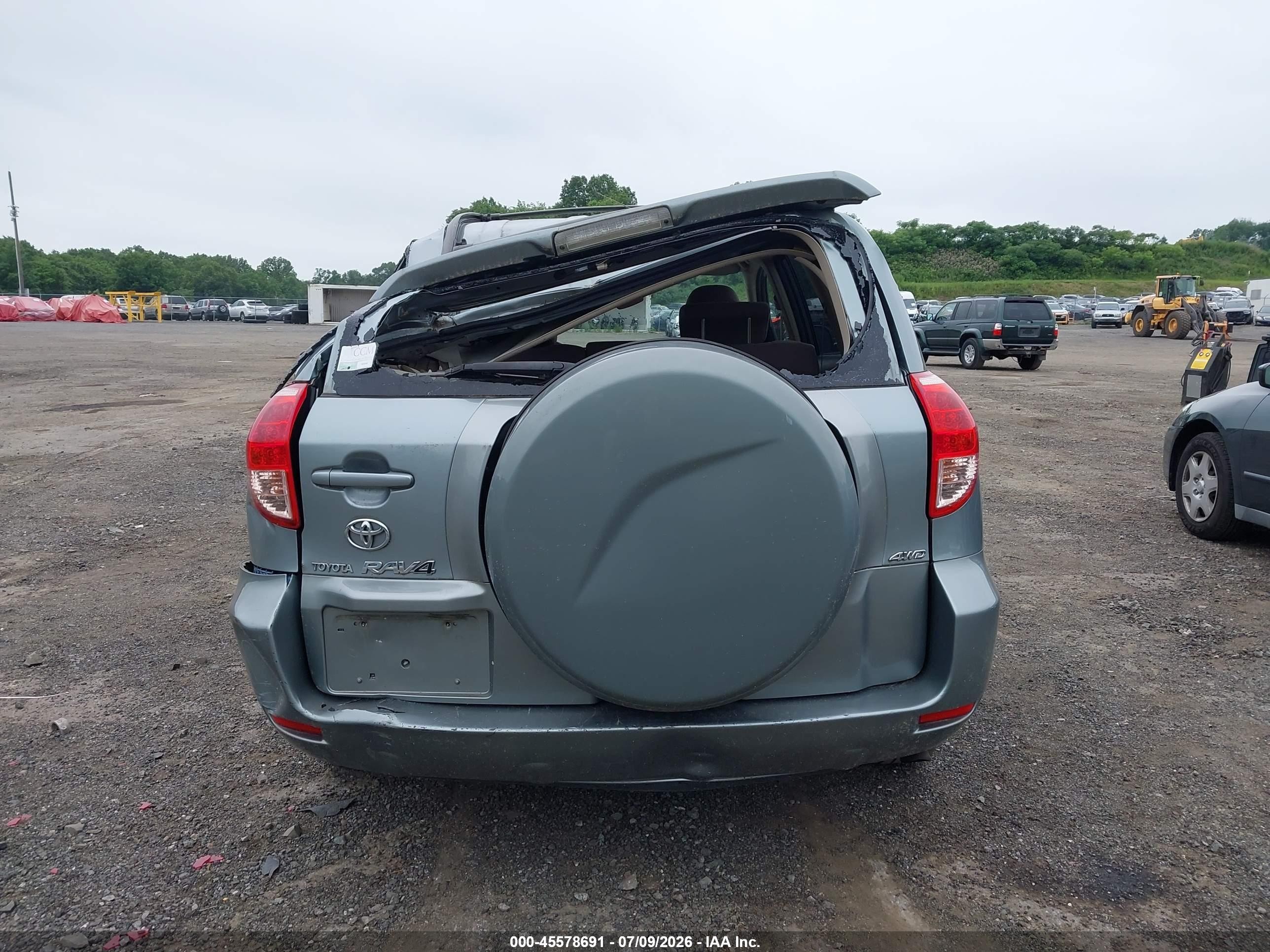2007 Toyota Rav4   Green vin: JTMBD33V975112461