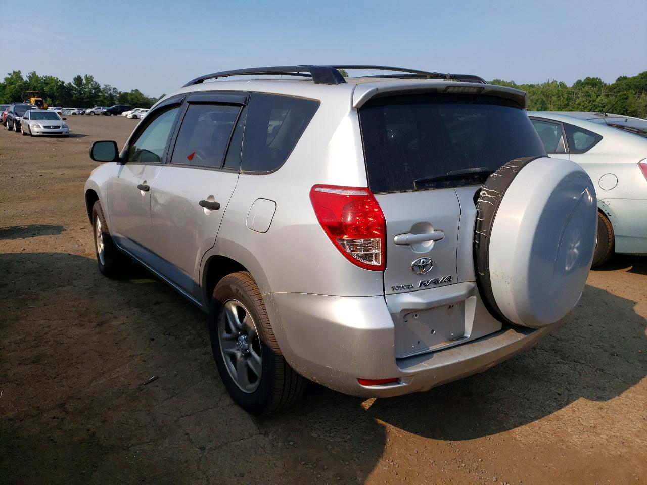 2007 Toyota Rav4 Base Silver vin: JTMBD33V976031194