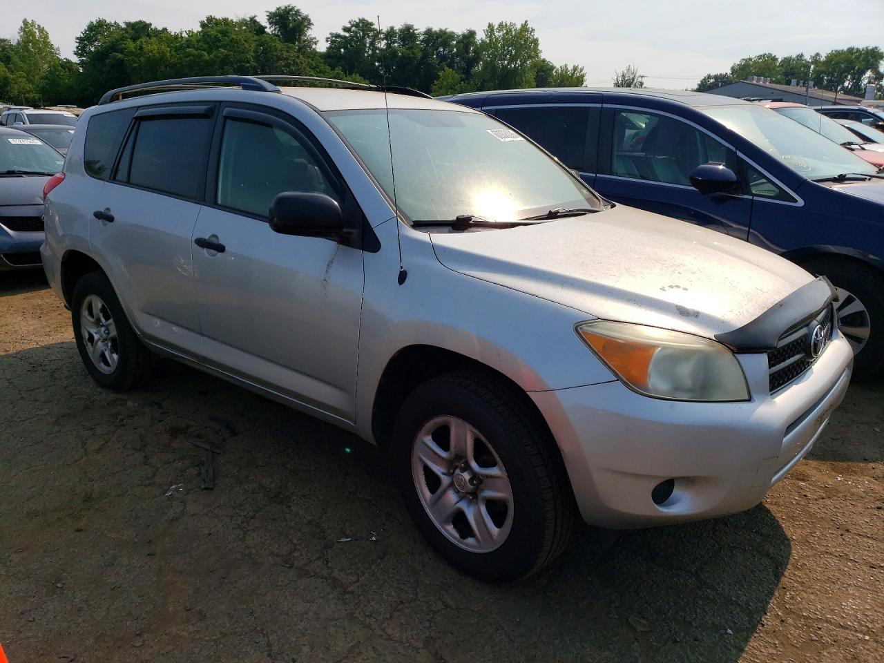 2007 Toyota Rav4 Base Silver vin: JTMBD33V976031194